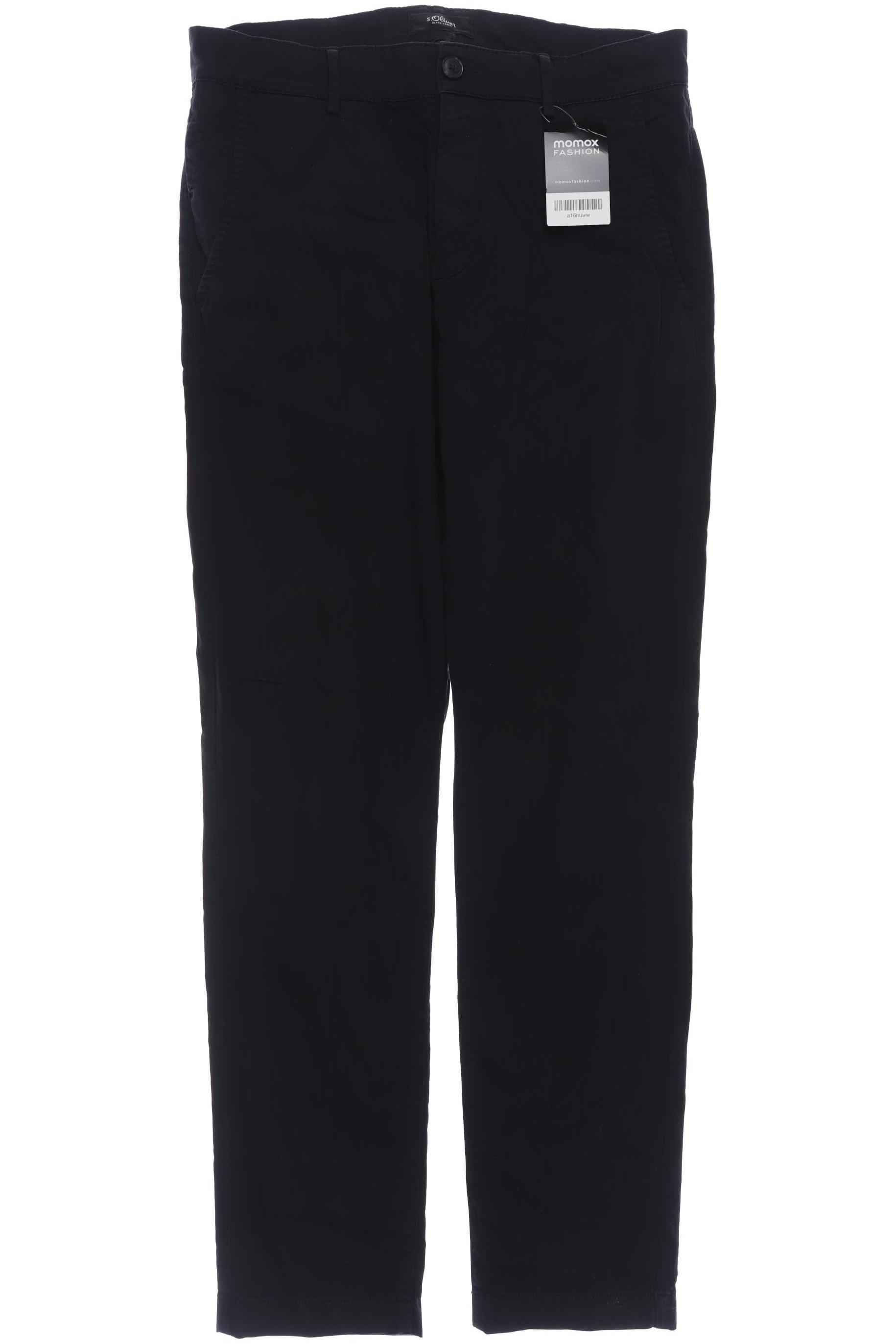 

s.Oliver Herren Stoffhose, schwarz, Gr. 32