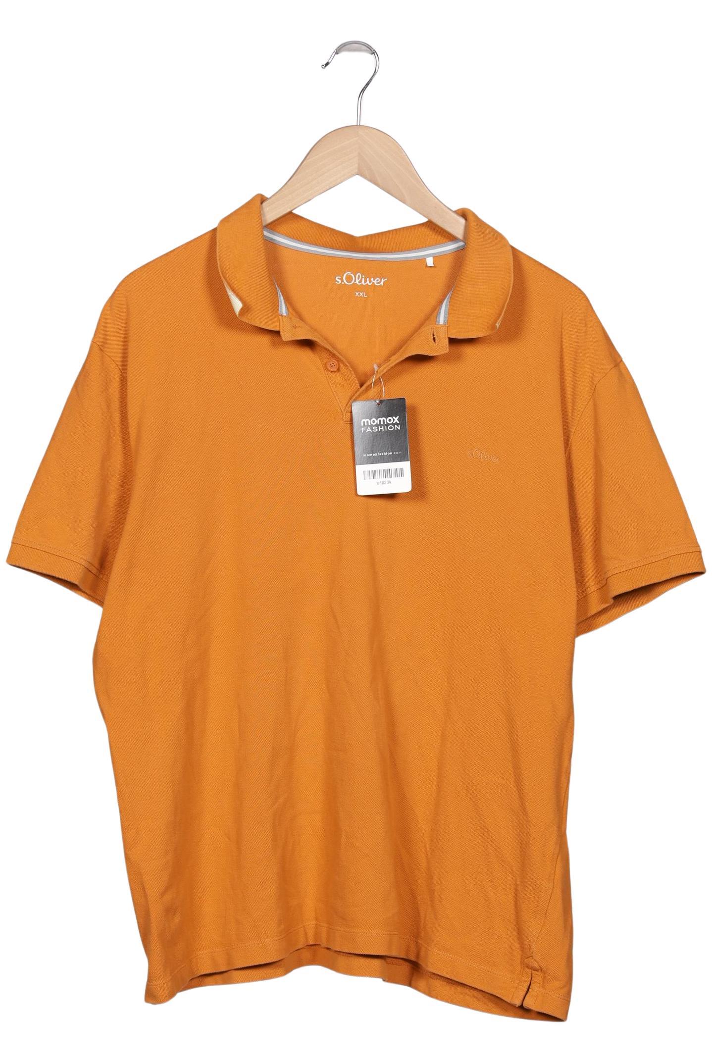 

s.Oliver Herren Poloshirt, orange, Gr. 56