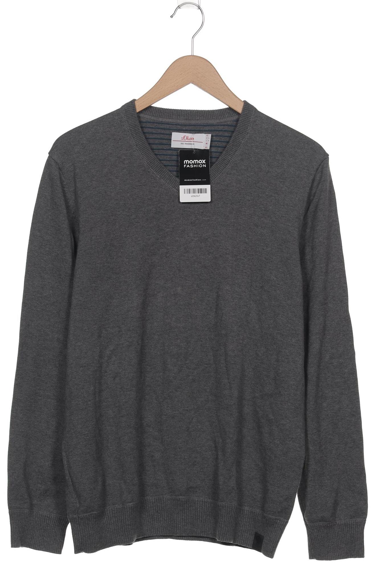 

s.Oliver Herren Pullover, grau, Gr. 52