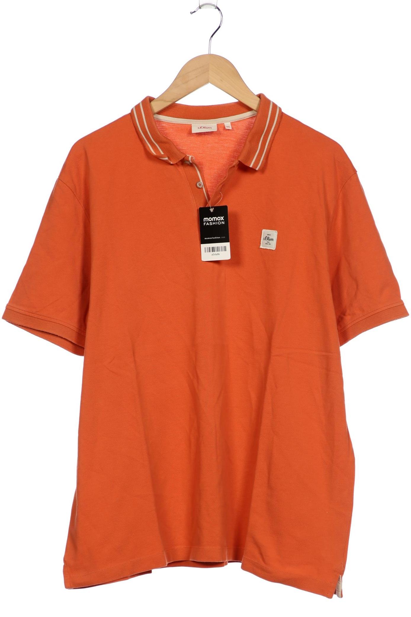 

s.Oliver Herren Poloshirt, orange, Gr. 58