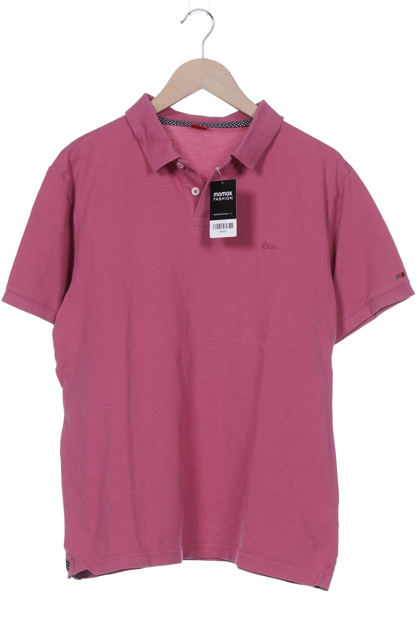 

s.Oliver Herren Poloshirt, pink, Gr. 54