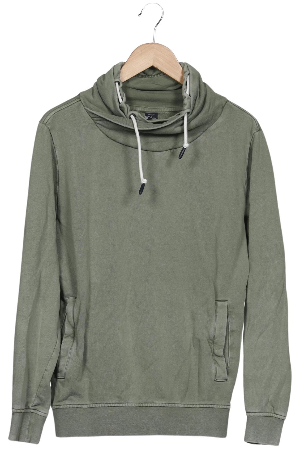 

s.Oliver Herren Sweatshirt, grün, Gr. 48