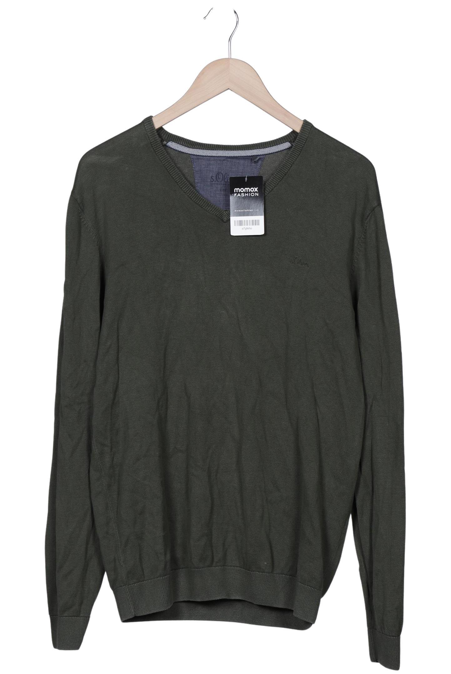 

s.Oliver Herren Pullover, grün, Gr. 52