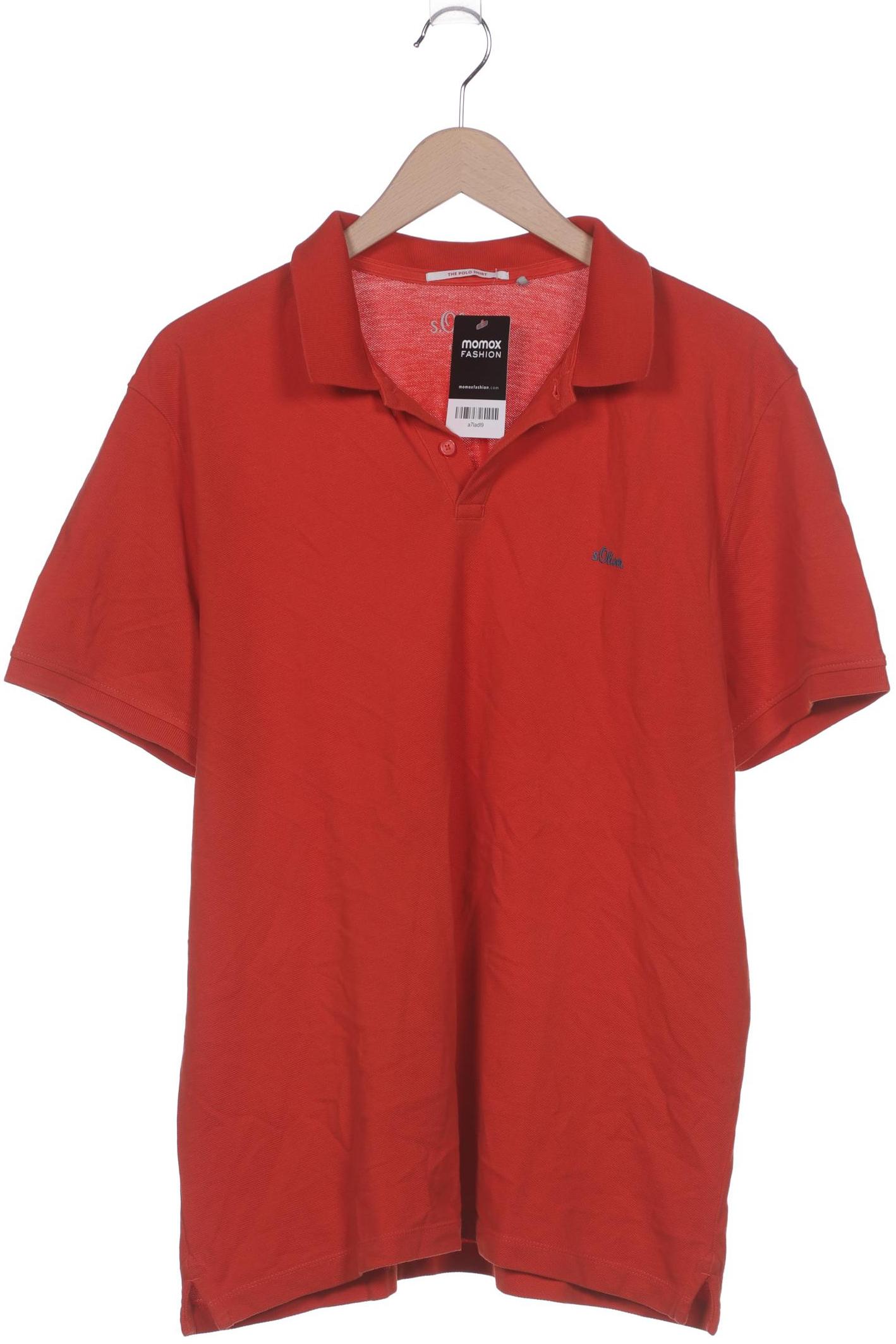 

s.Oliver Herren Poloshirt, orange, Gr. 54