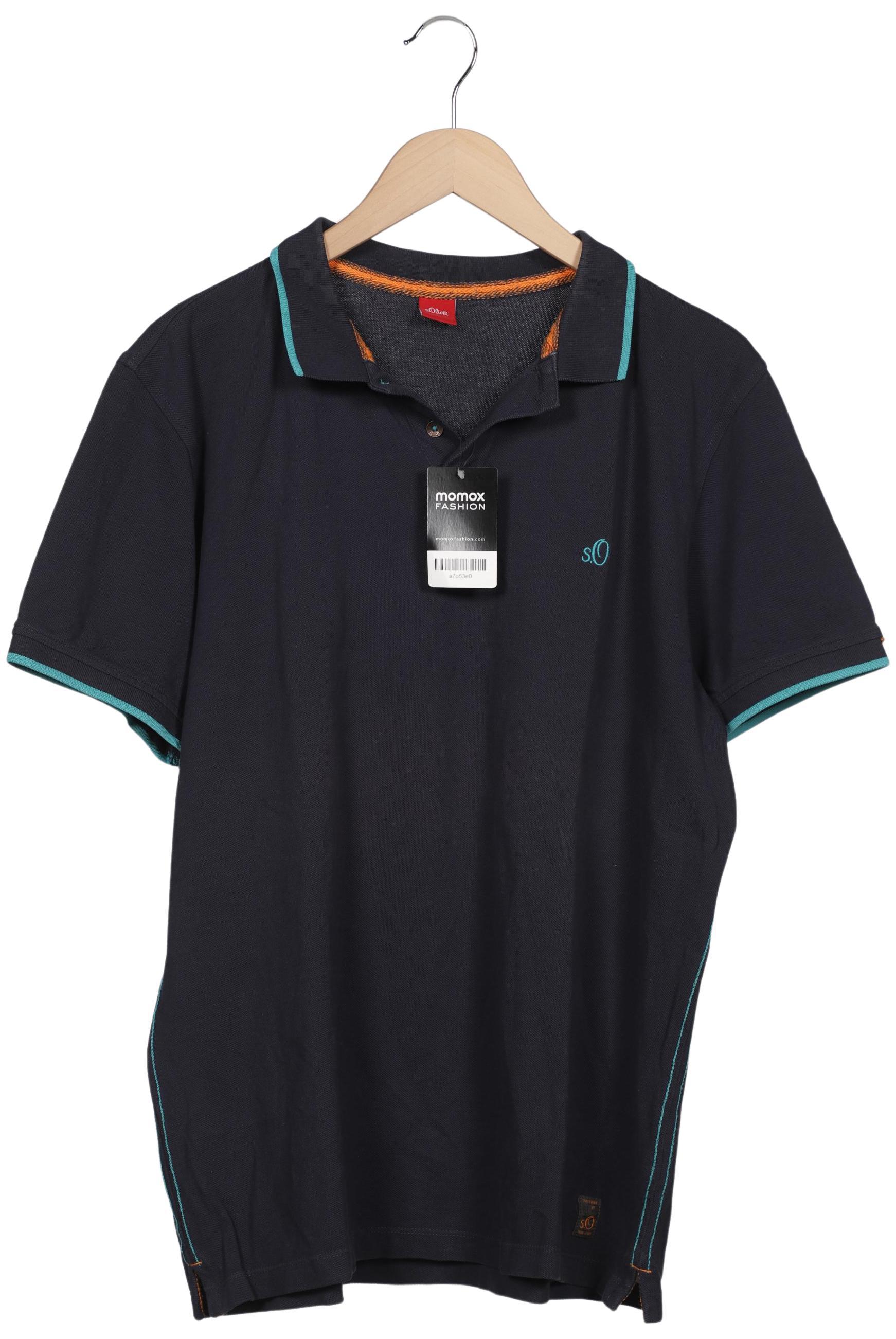 

s.Oliver Herren Poloshirt, marineblau, Gr. 56