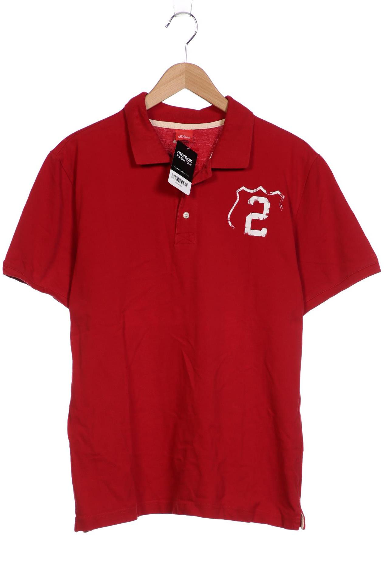 

s.Oliver Herren Poloshirt, rot, Gr. 52