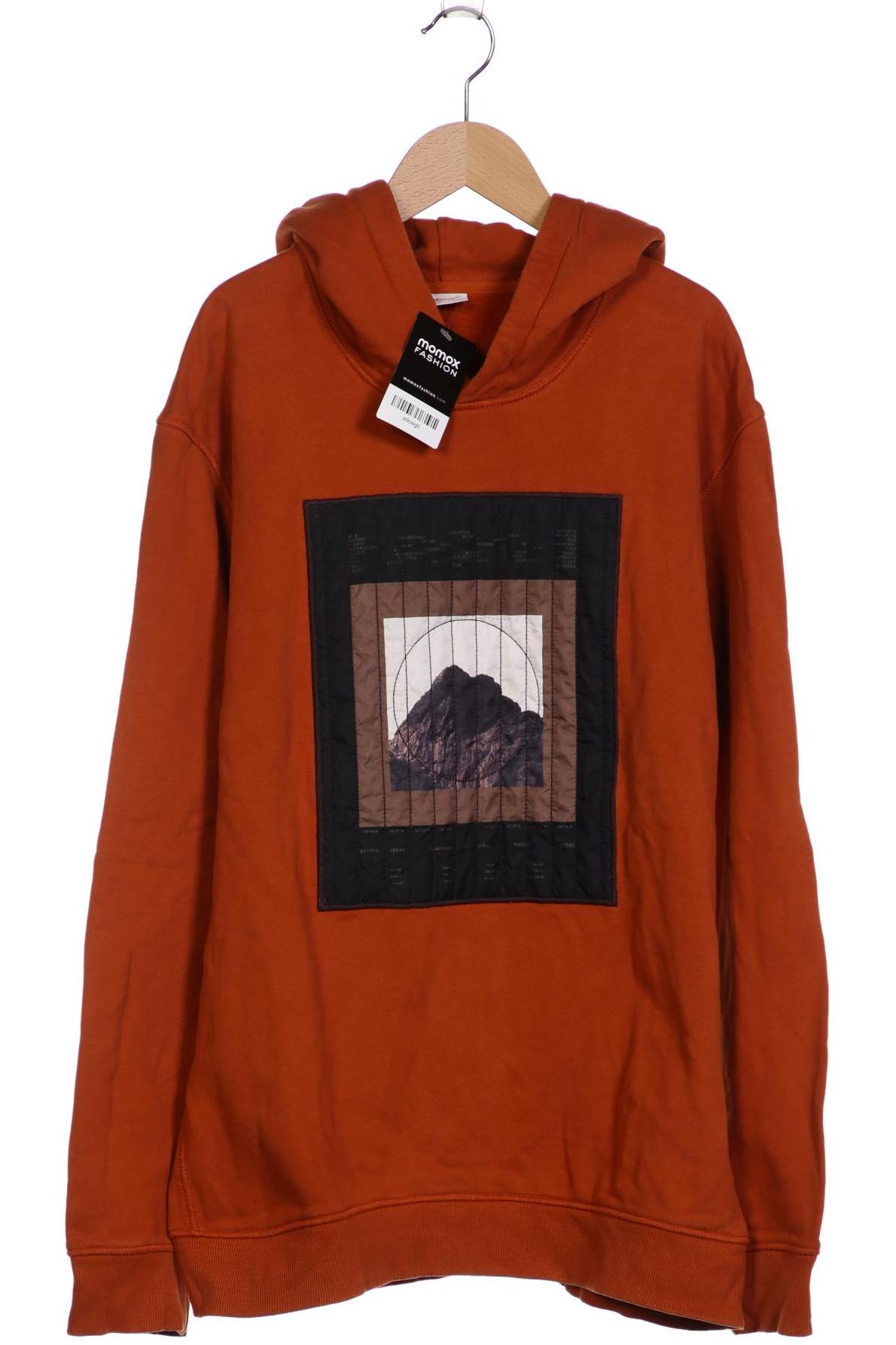 

s.Oliver Herren Kapuzenpullover, orange, Gr. 54