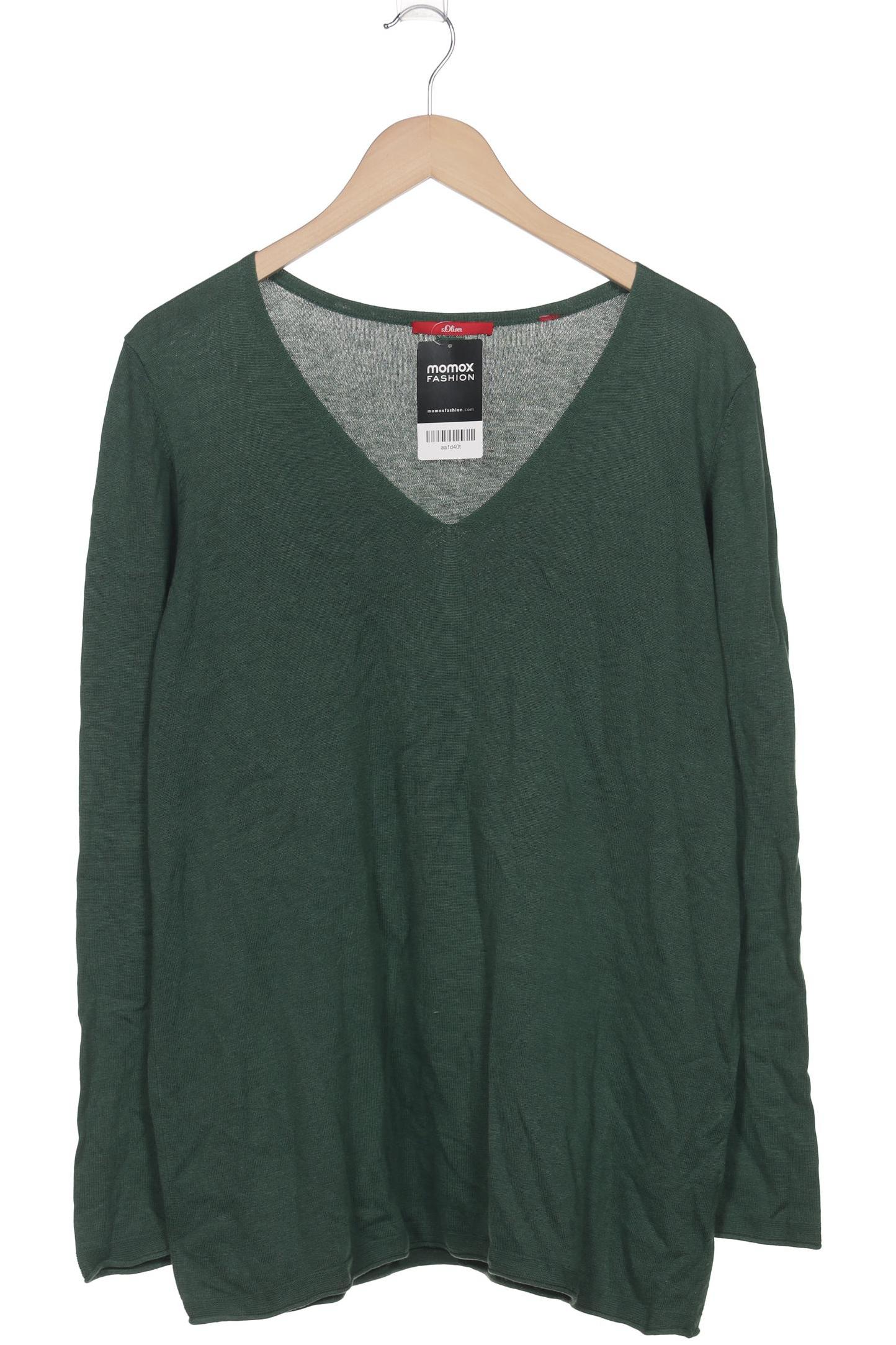 

s.Oliver Herren Pullover, grün, Gr. 52