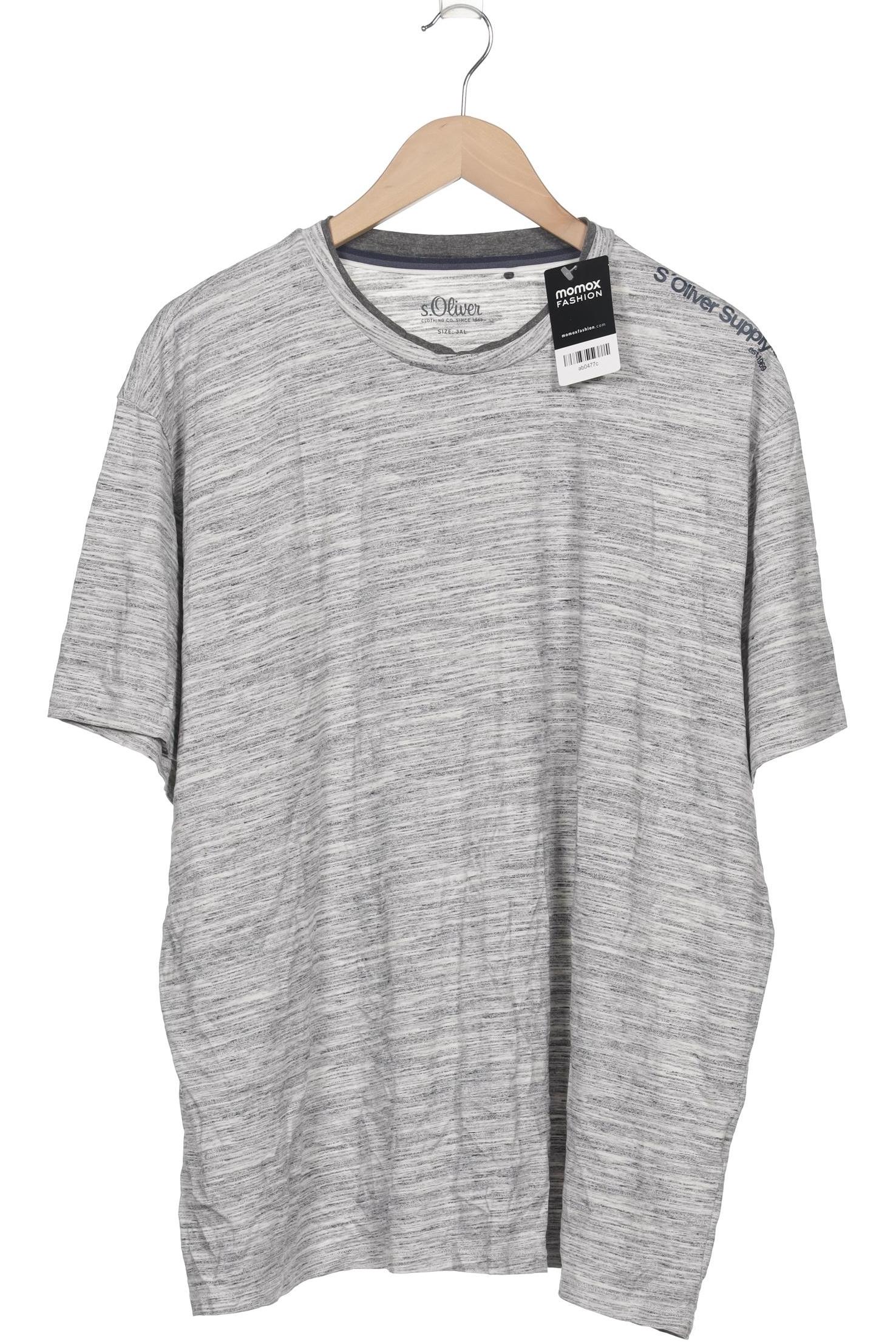 

s.Oliver Herren T-Shirt, grau, Gr. 58