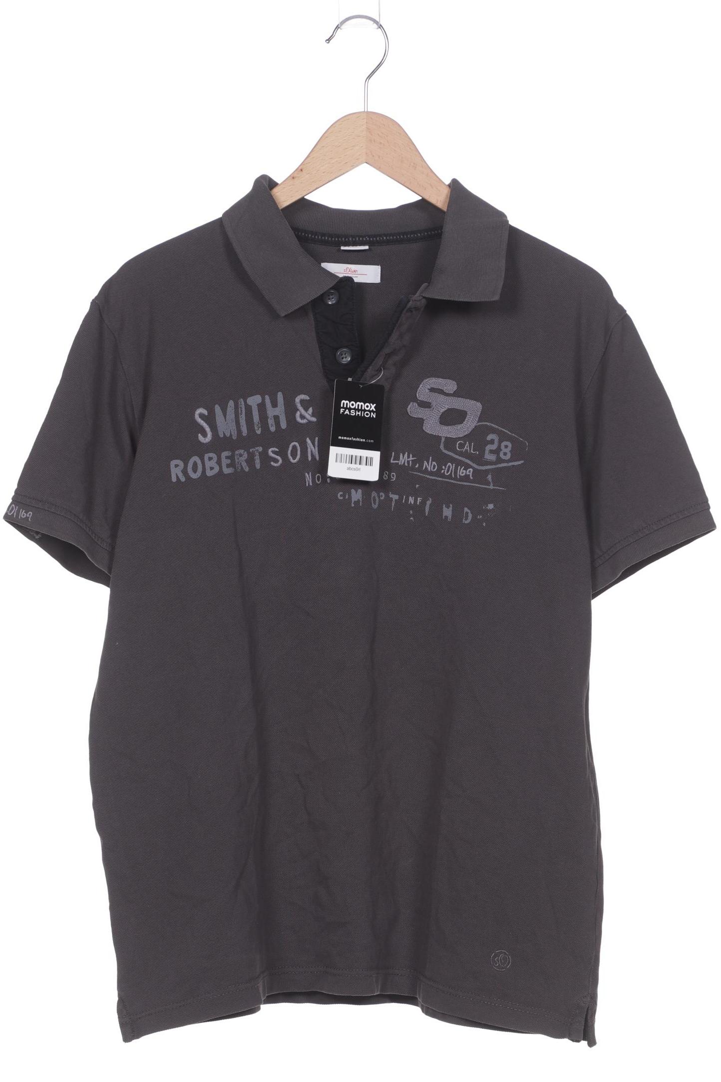 

s.Oliver Herren Poloshirt, grau, Gr. 54
