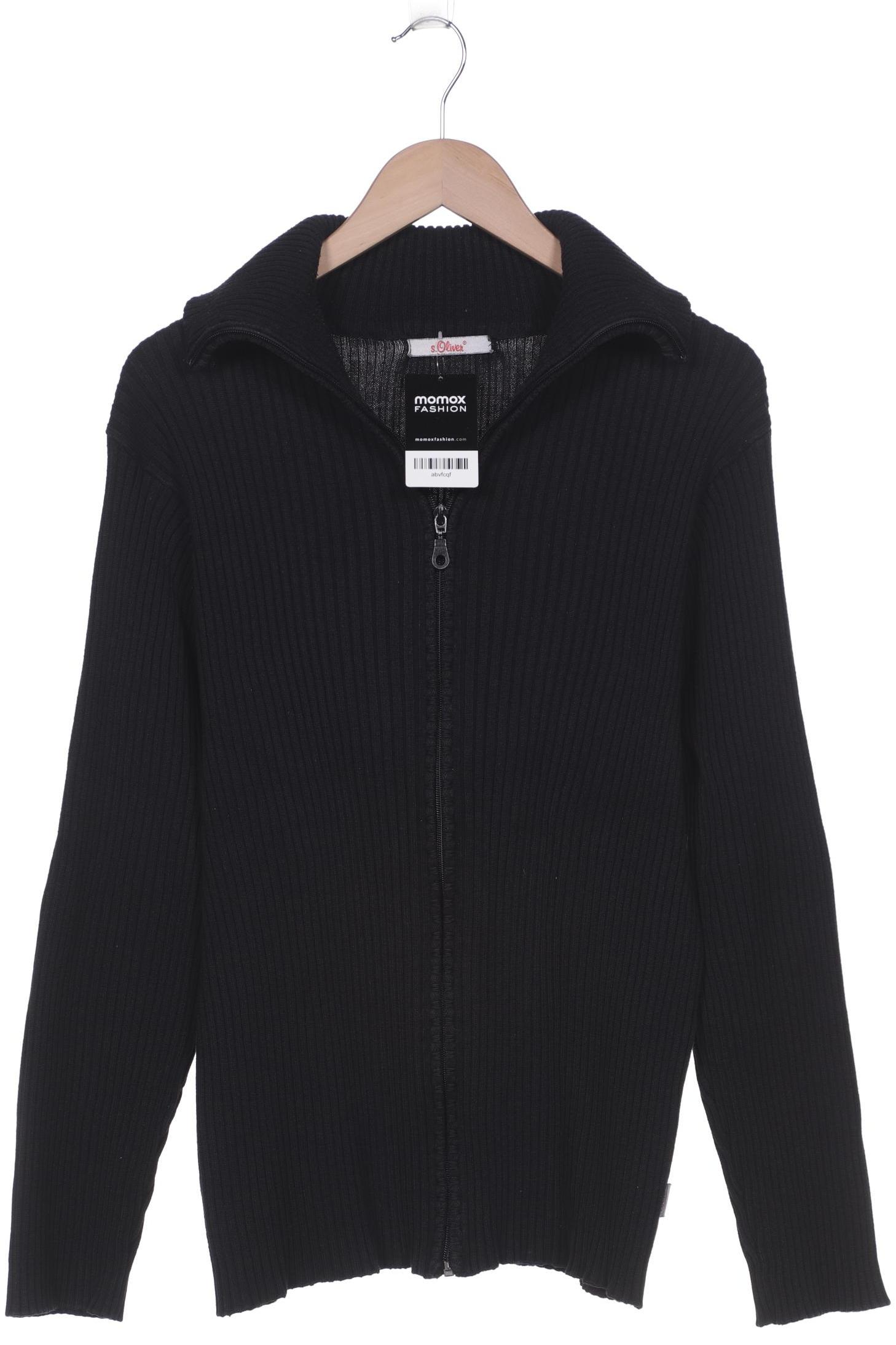 

s.Oliver Herren Strickjacke, schwarz