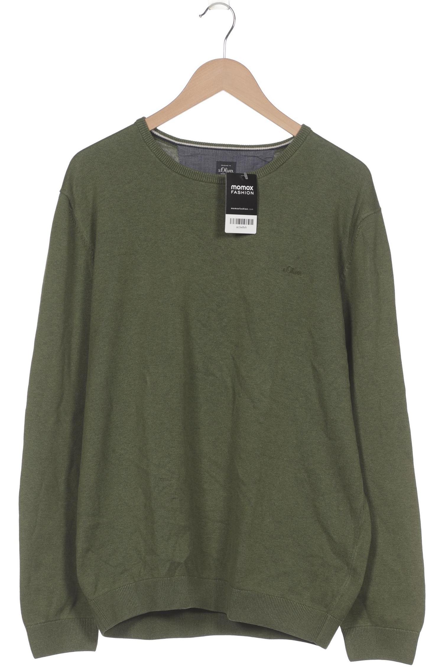 

s.Oliver Herren Pullover, grün, Gr. 54