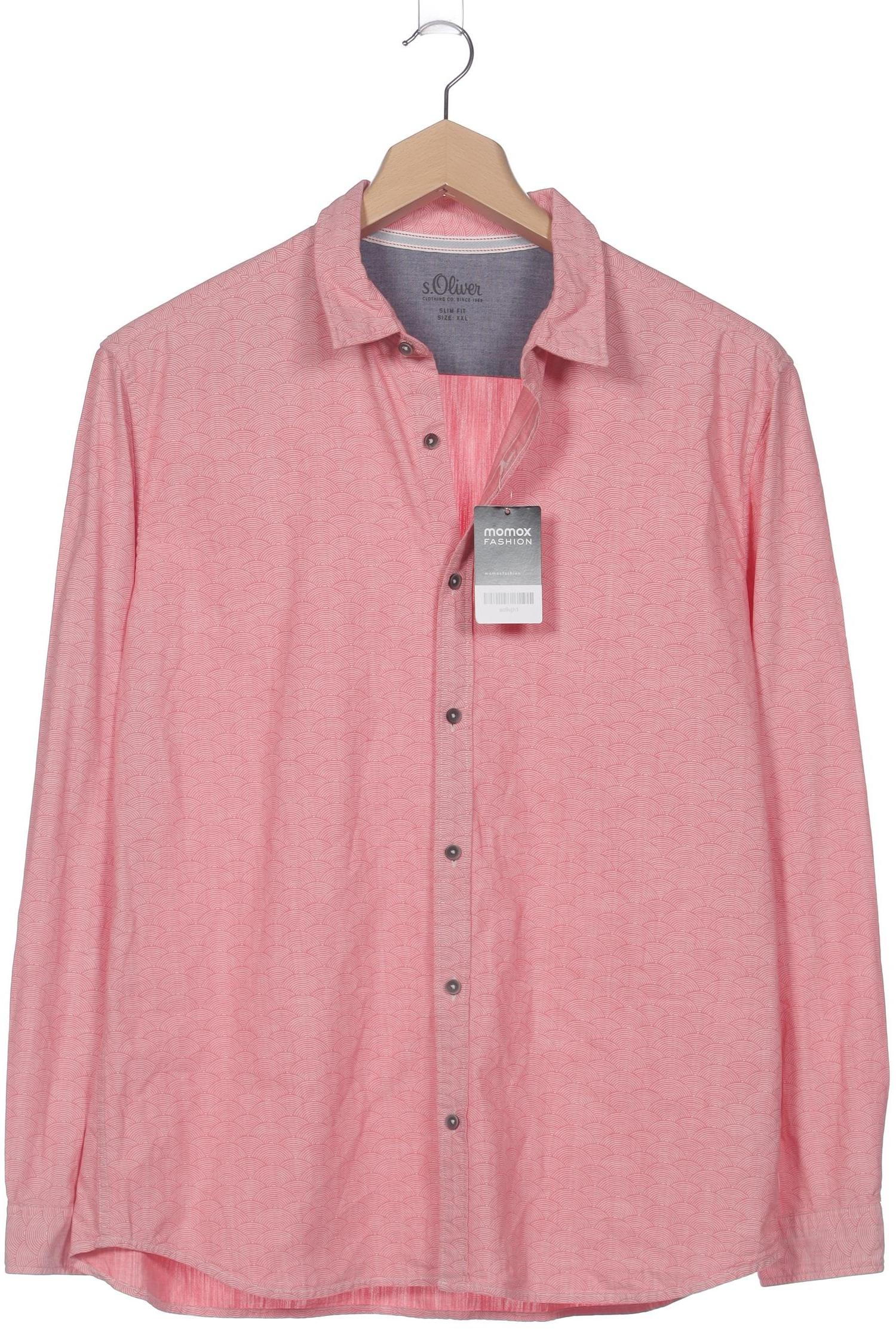 

s.Oliver Herren Hemd, pink, Gr. 56