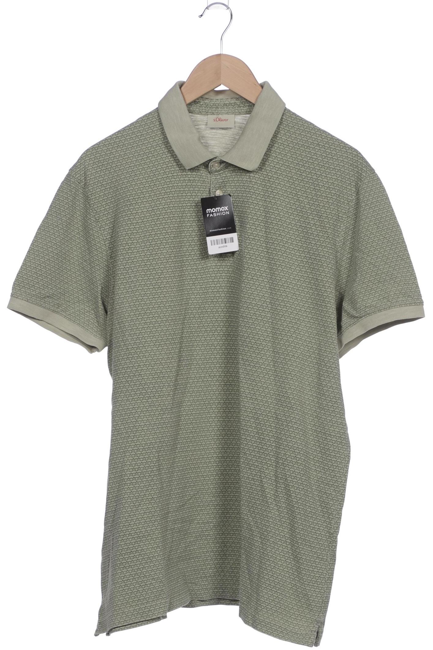 

s.Oliver Herren Poloshirt, grün, Gr. 54