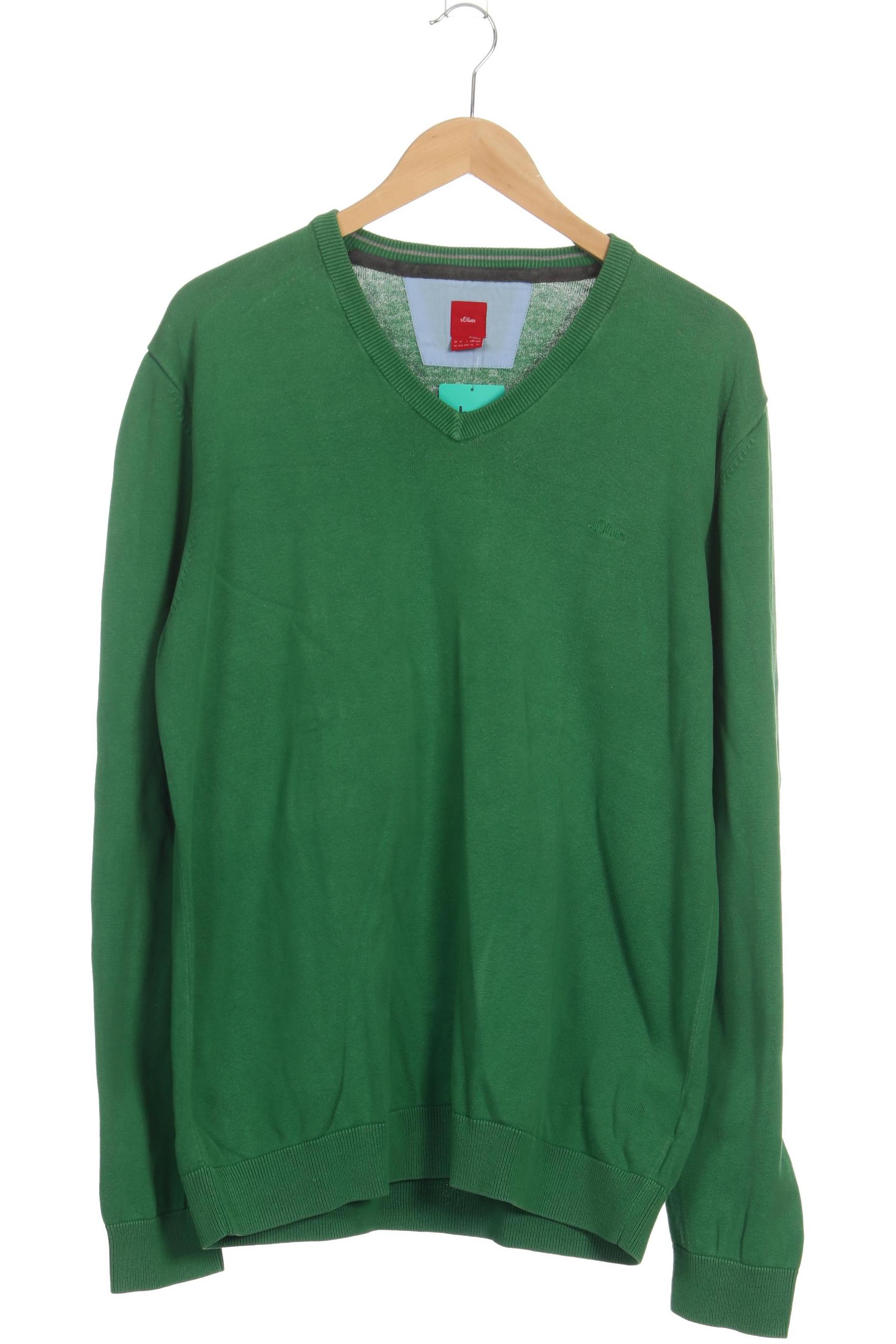 

s.Oliver Herren Pullover, grün, Gr.