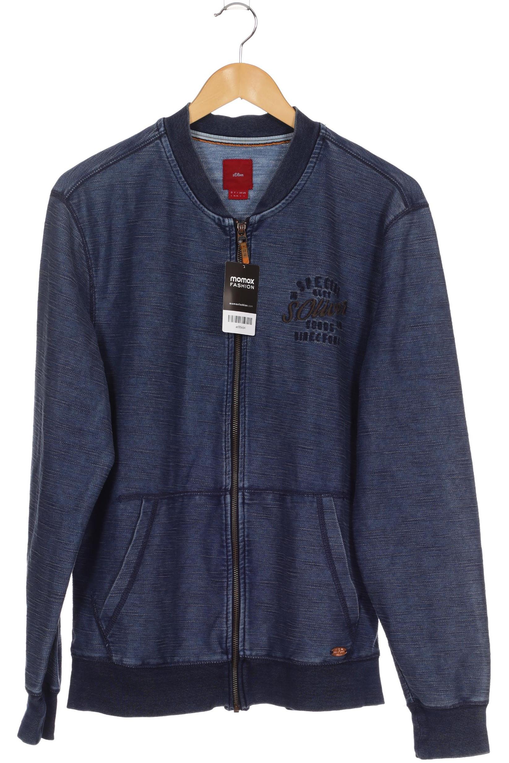 

s.Oliver Herren Sweatshirt, blau, Gr. 52
