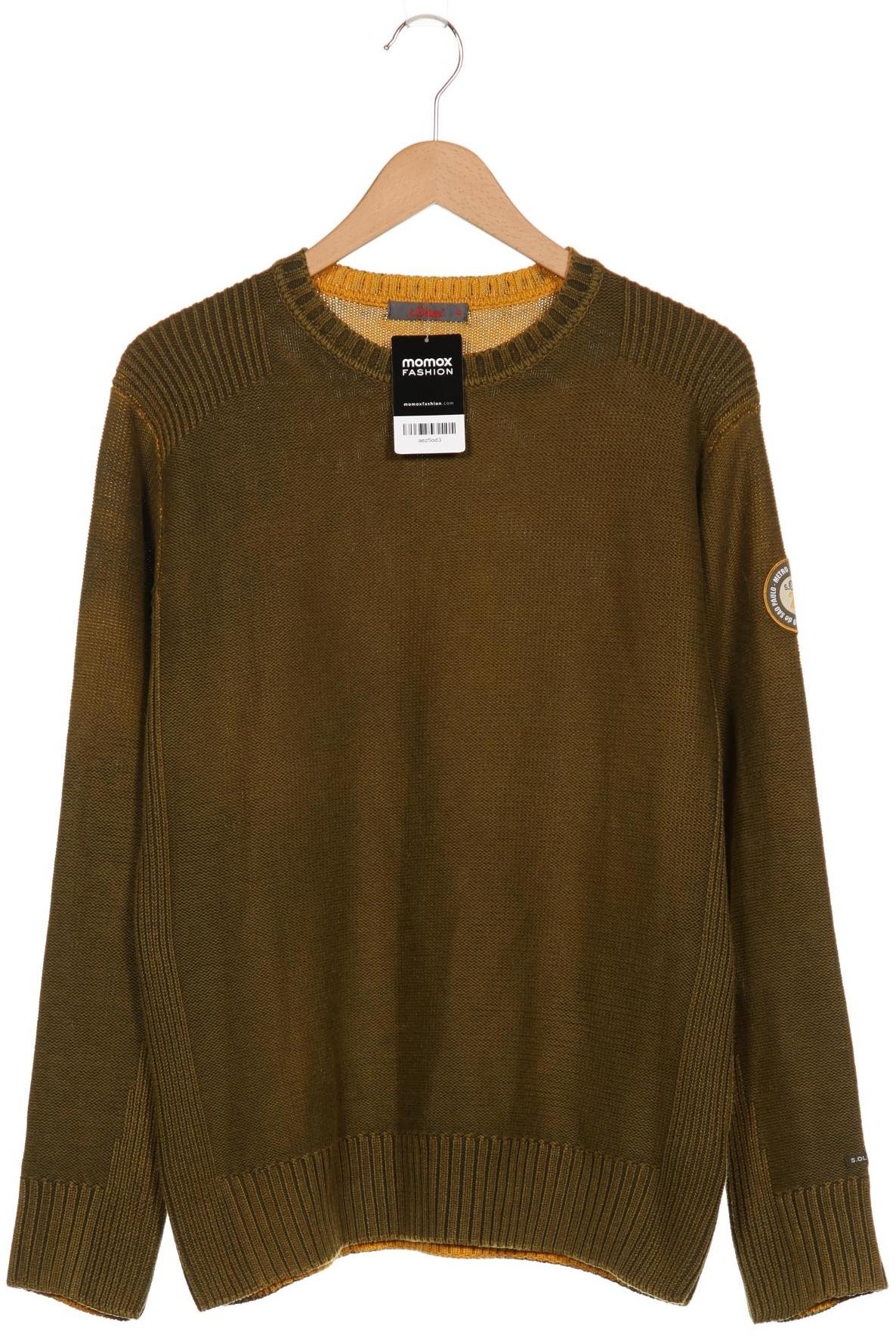 

s.Oliver Herren Pullover, grün, Gr. 48