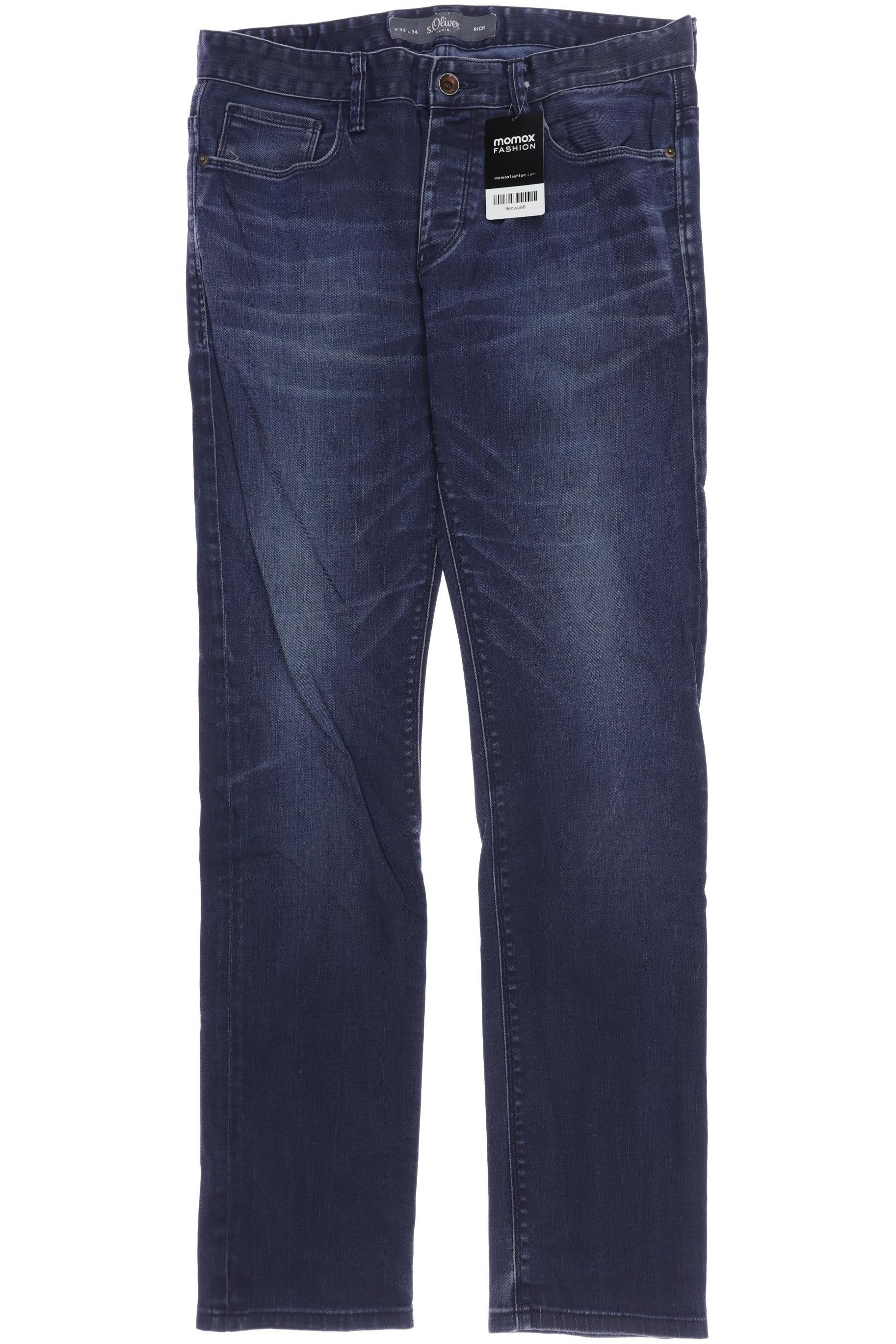 

s.Oliver Herren Jeans, marineblau, Gr. 33