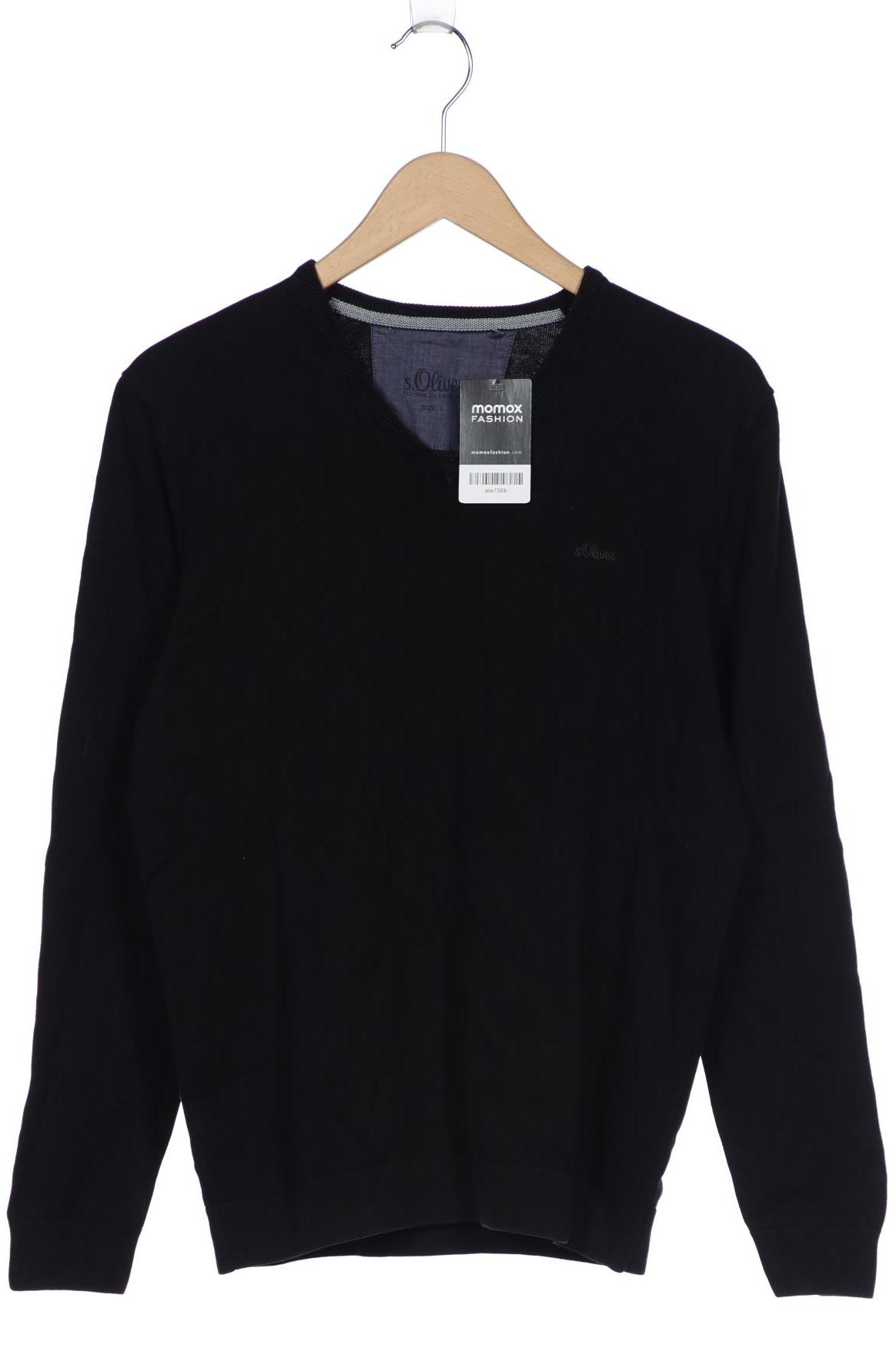 

s.Oliver Herren Pullover, schwarz