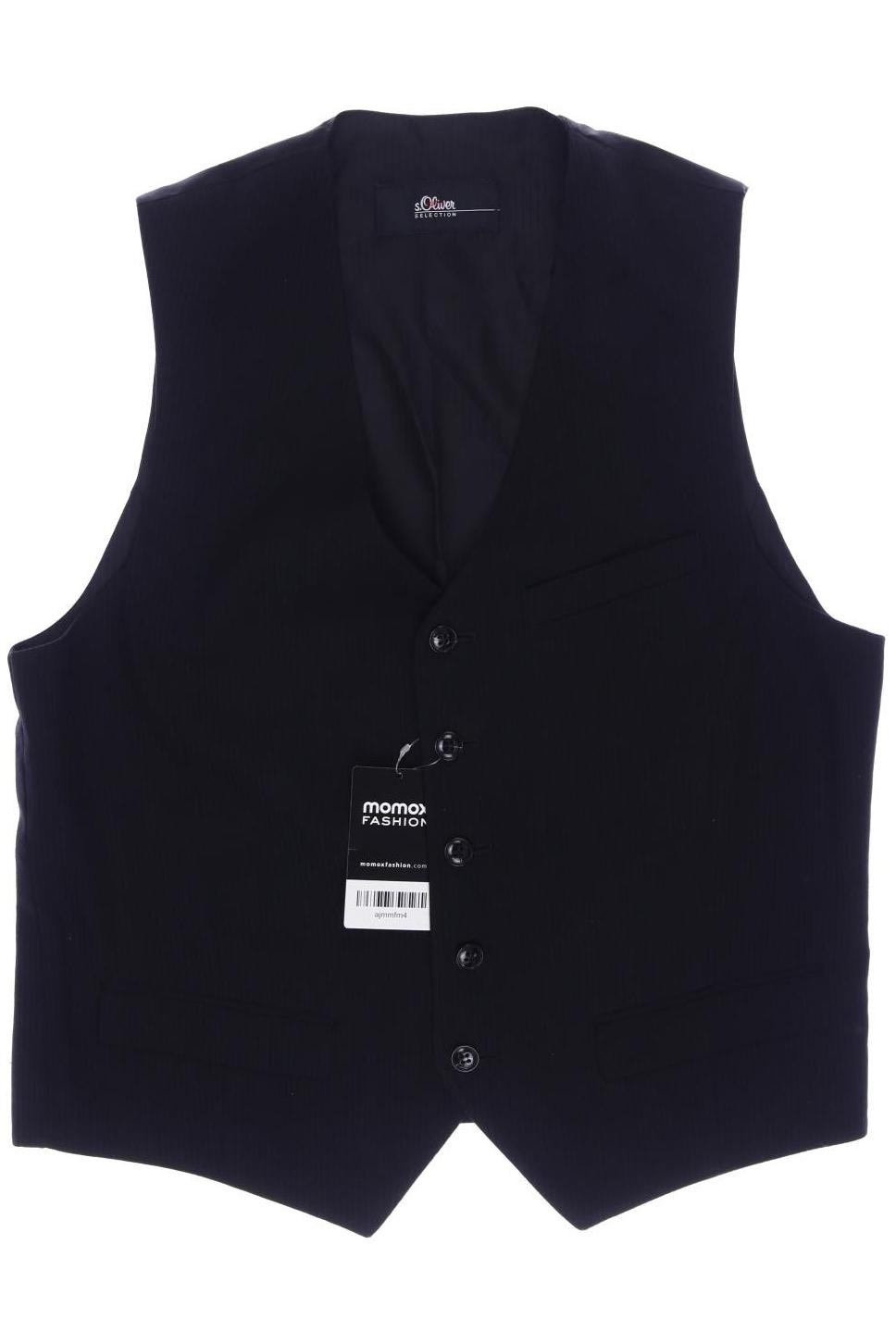 

s.Oliver Herren Weste, schwarz