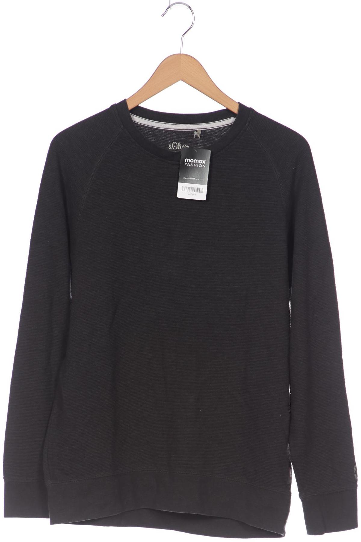 

s.Oliver Herren Langarmshirt, grau, Gr. 48