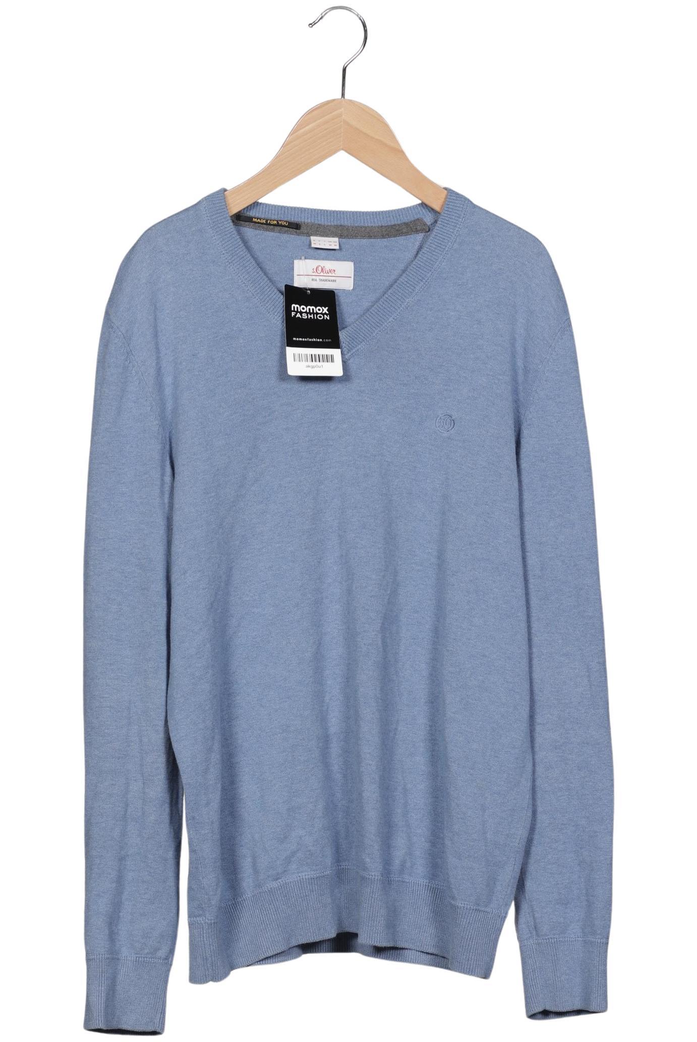 

s.Oliver Herren Pullover, hellblau, Gr. 48