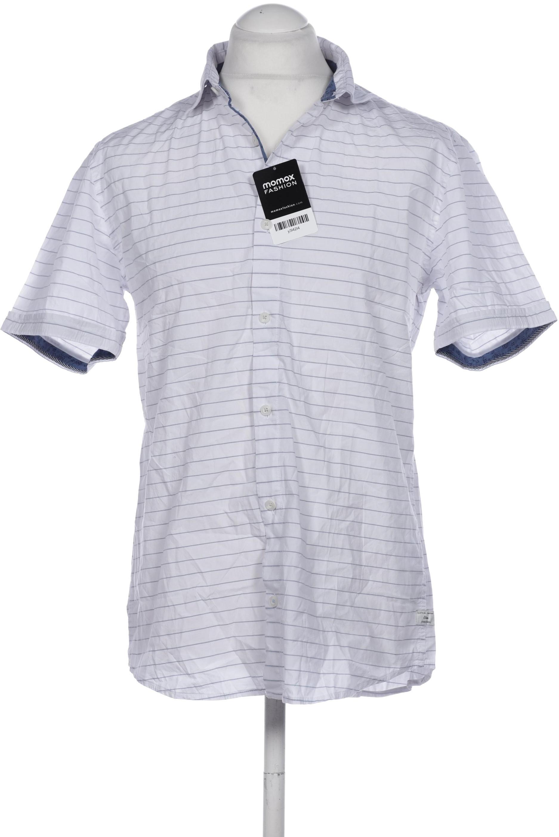 

s.Oliver Herren Hemd, weiß, Gr. 52