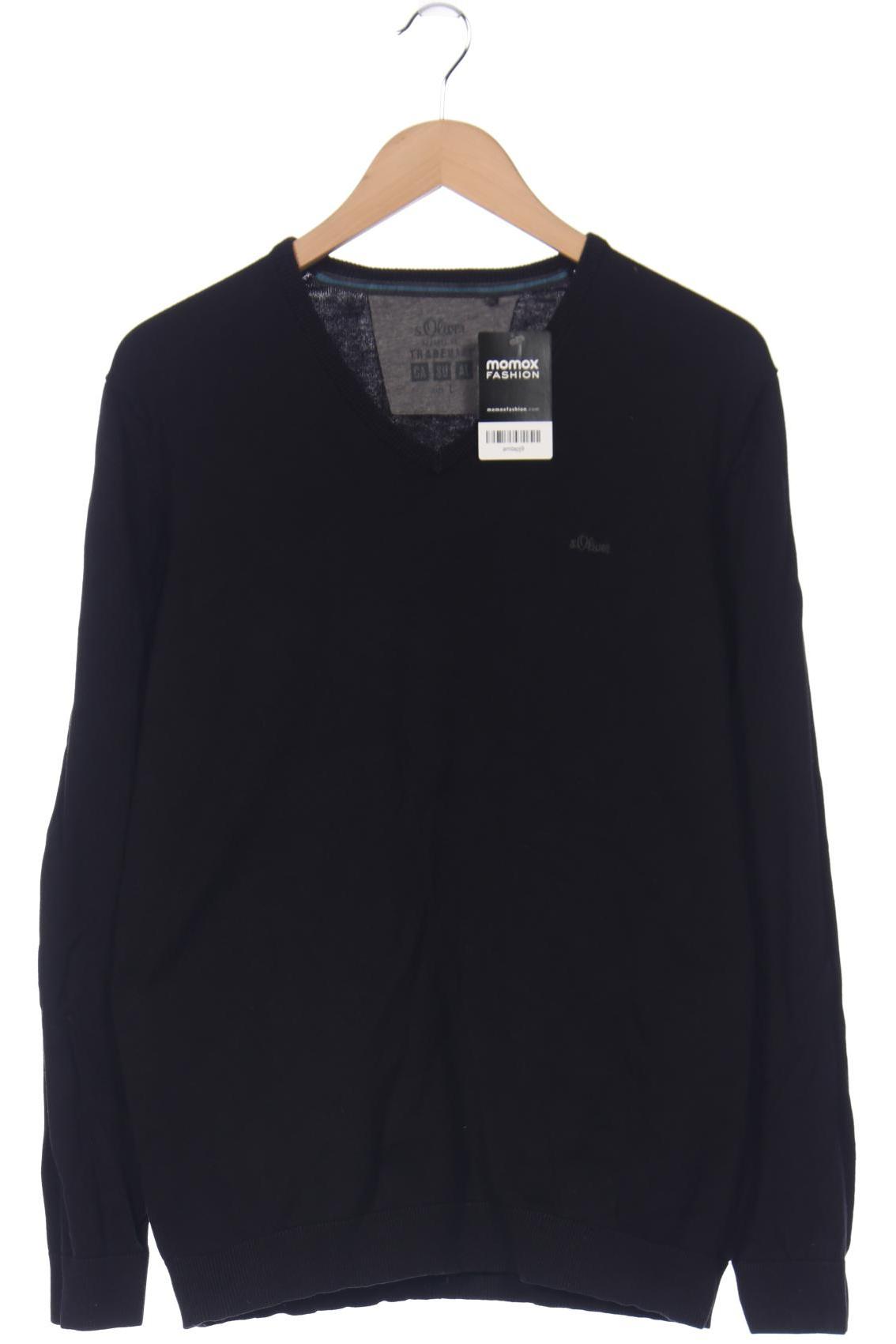 

s.Oliver Herren Pullover, schwarz