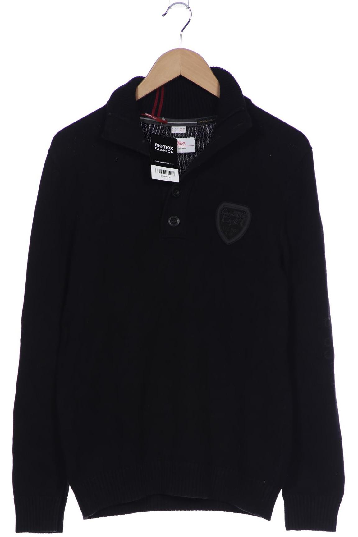 

s.Oliver Herren Pullover, schwarz, Gr. 48