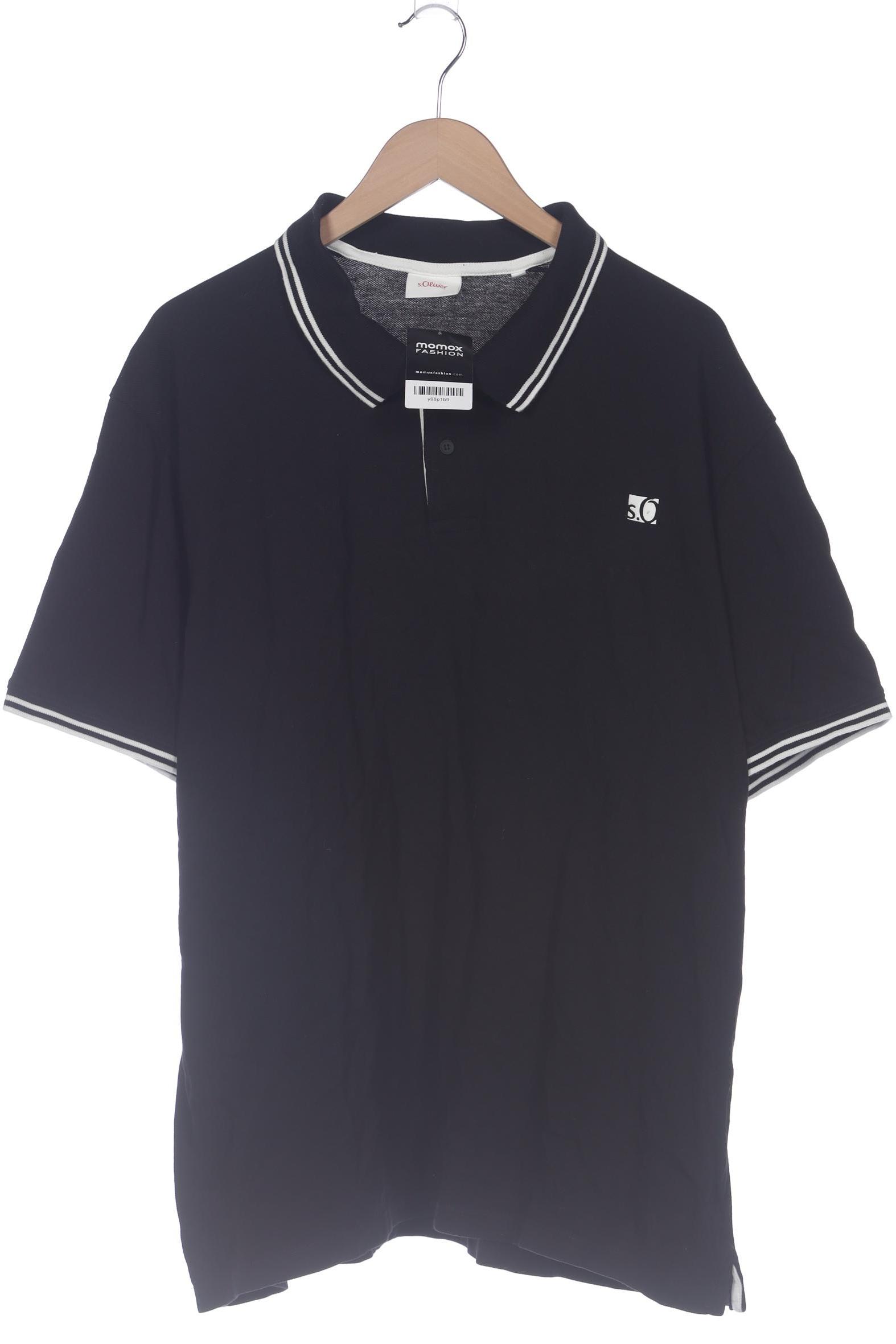 

s.Oliver Herren Poloshirt, schwarz, Gr. 58