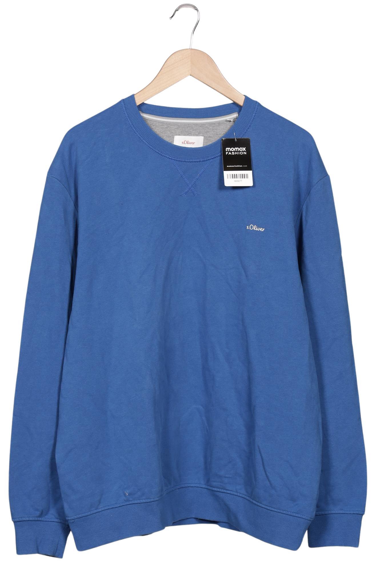 

s.Oliver Herren Sweatshirt, blau, Gr. 56
