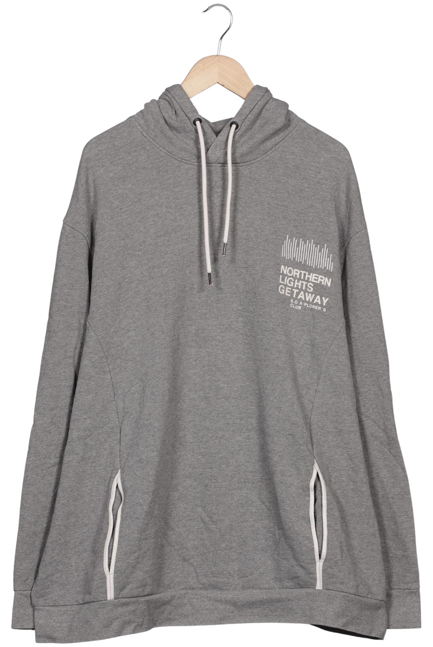 

s.Oliver Herren Kapuzenpullover, grau, Gr. 62