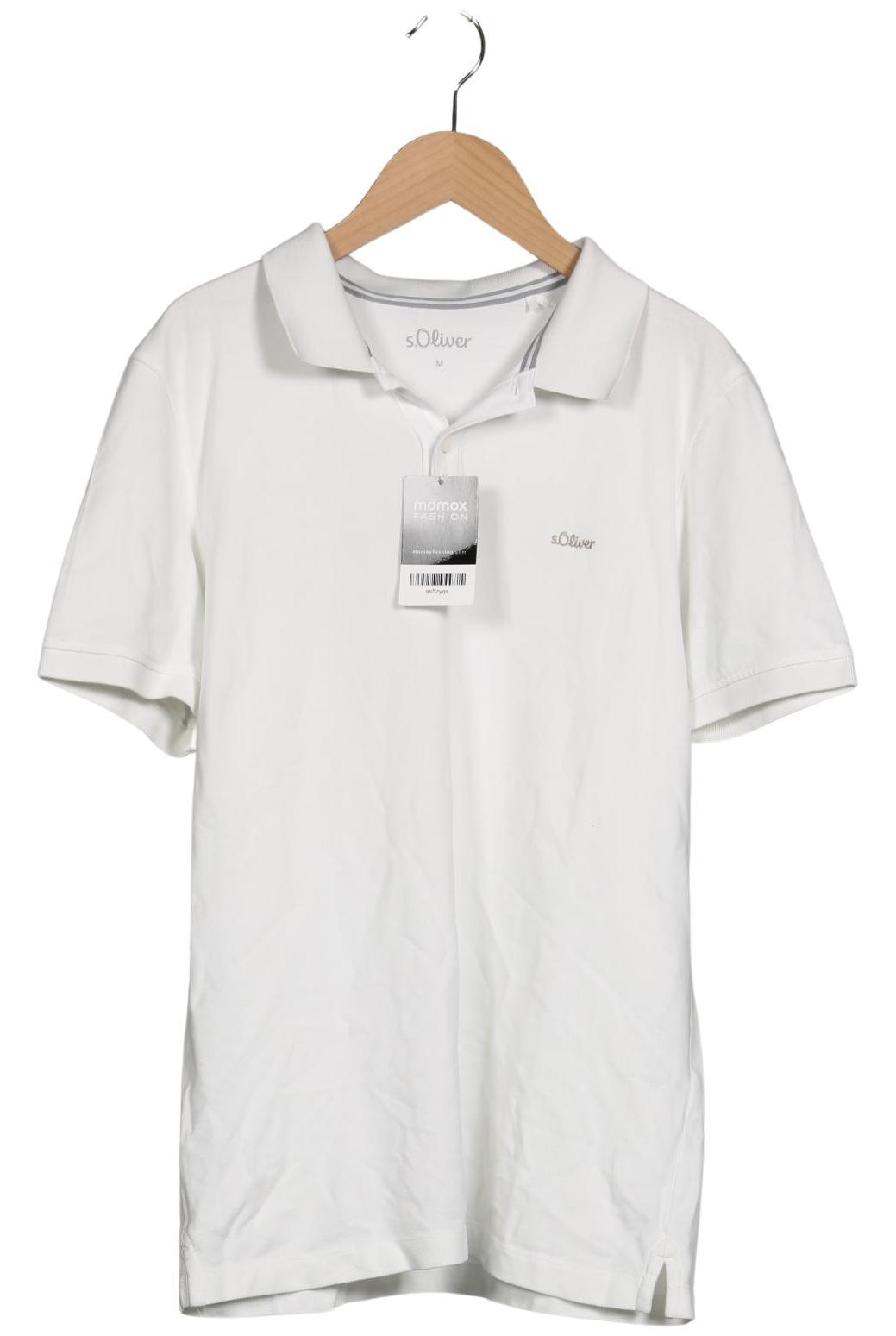 

s.Oliver Herren Poloshirt, weiß, Gr. 48