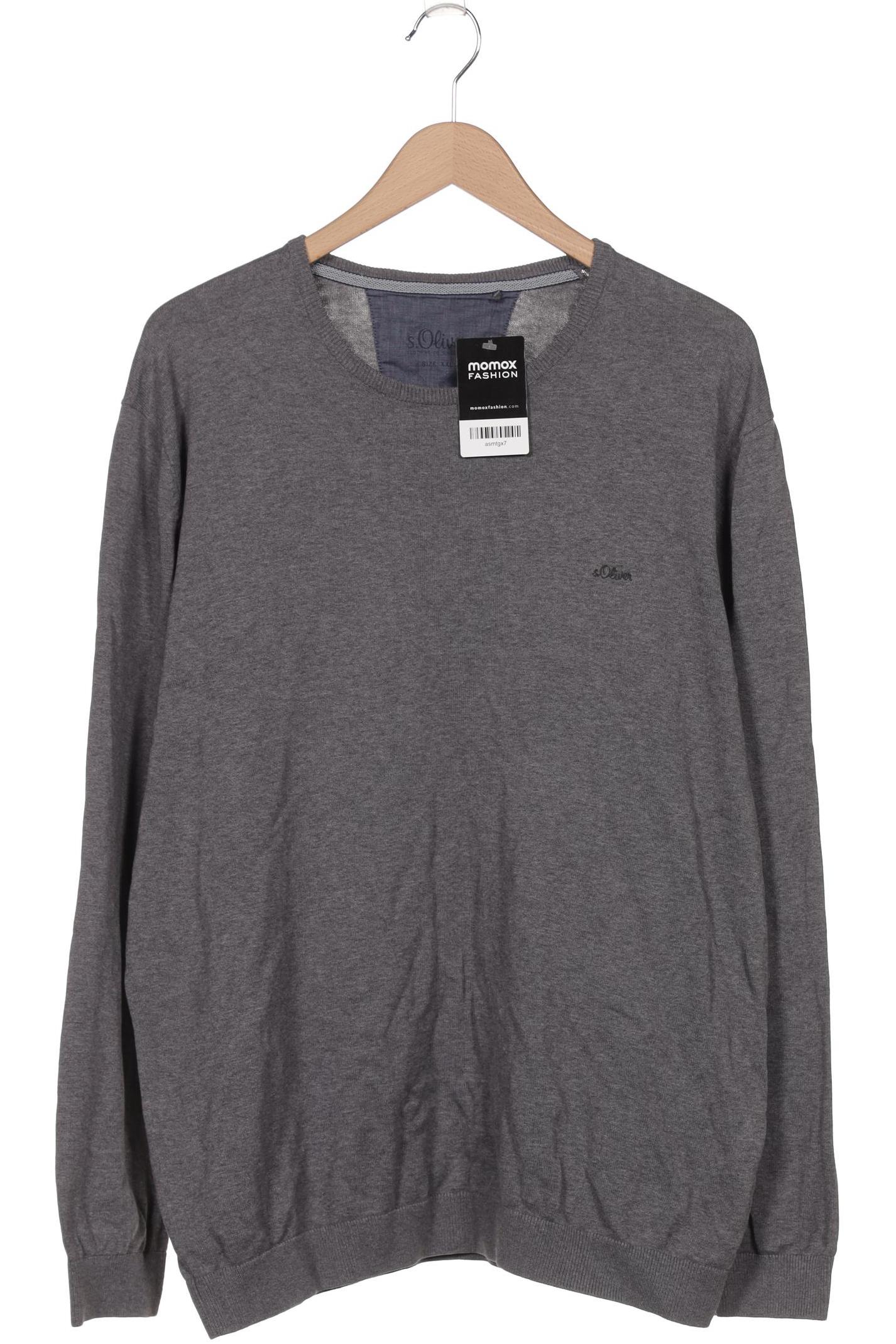 

s.Oliver Herren Pullover, grau, Gr. 56