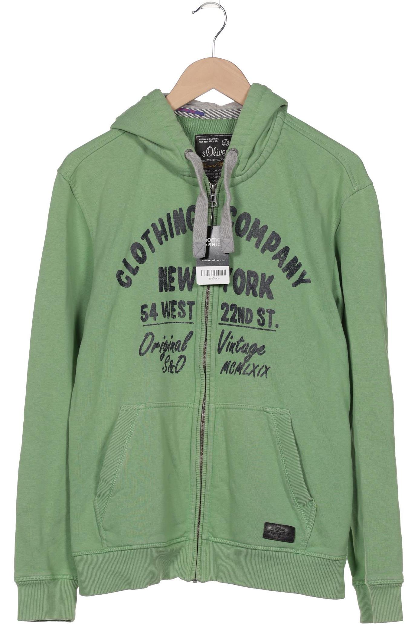 

s.Oliver Herren Kapuzenpullover, hellgrün, Gr. 54