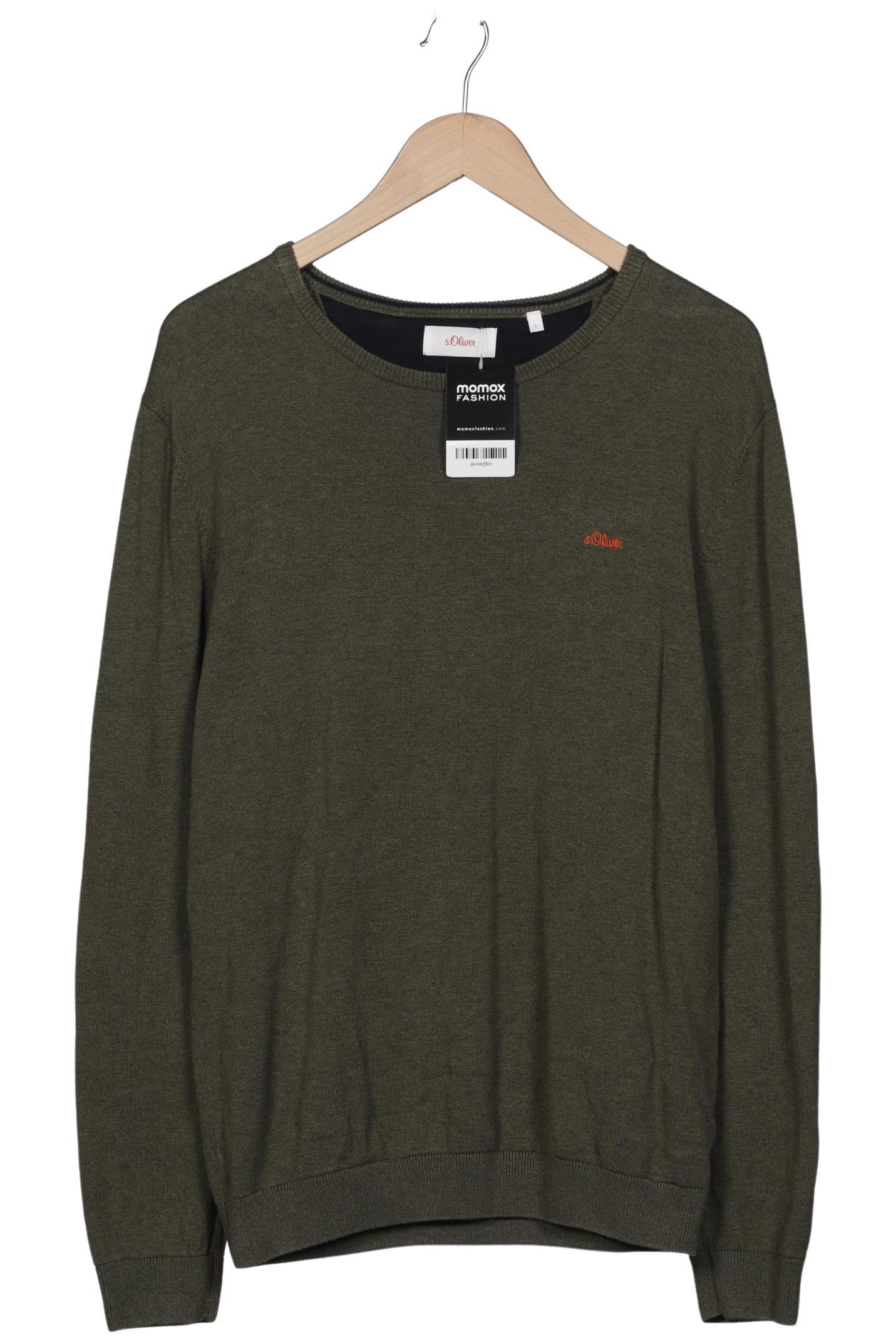 

s.Oliver Herren Pullover, grün, Gr. 52