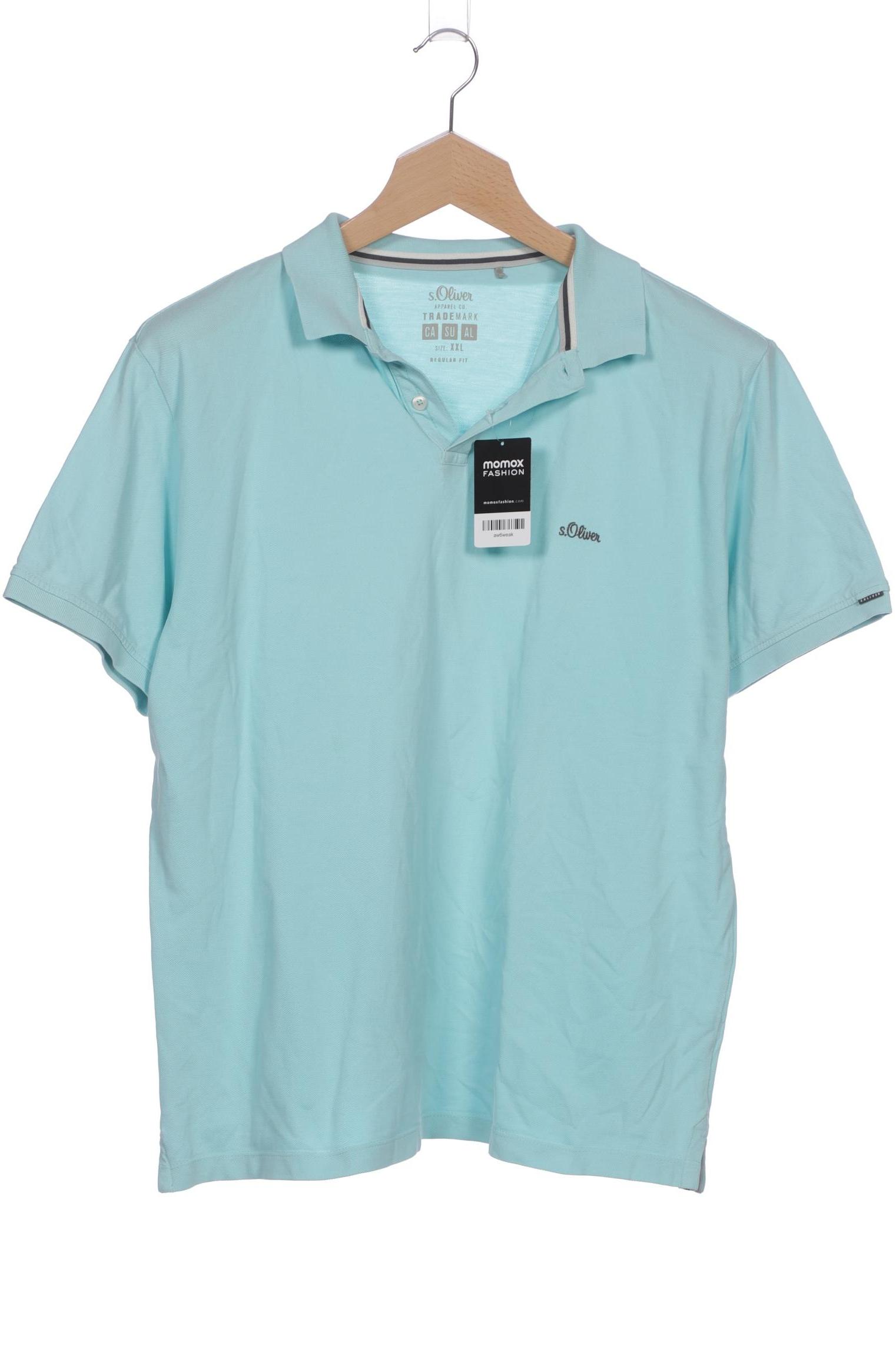 

s.Oliver Herren Poloshirt, hellblau, Gr. 56
