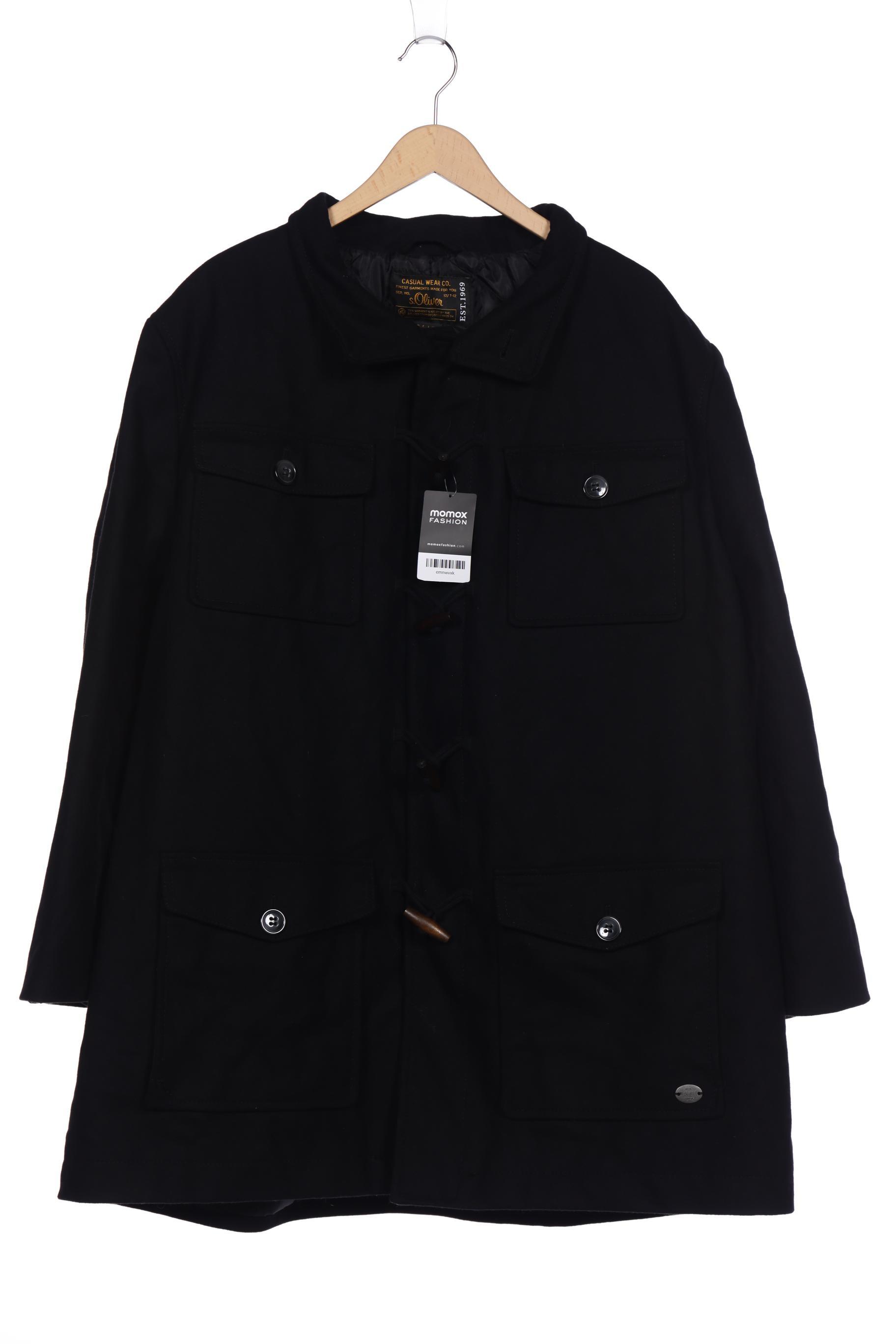 

s.Oliver Herren Mantel, schwarz