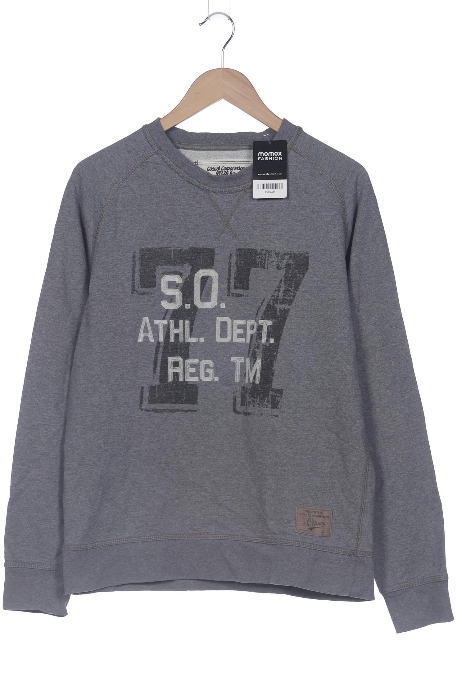 

s.Oliver Herren Sweatshirt, grau, Gr. 52