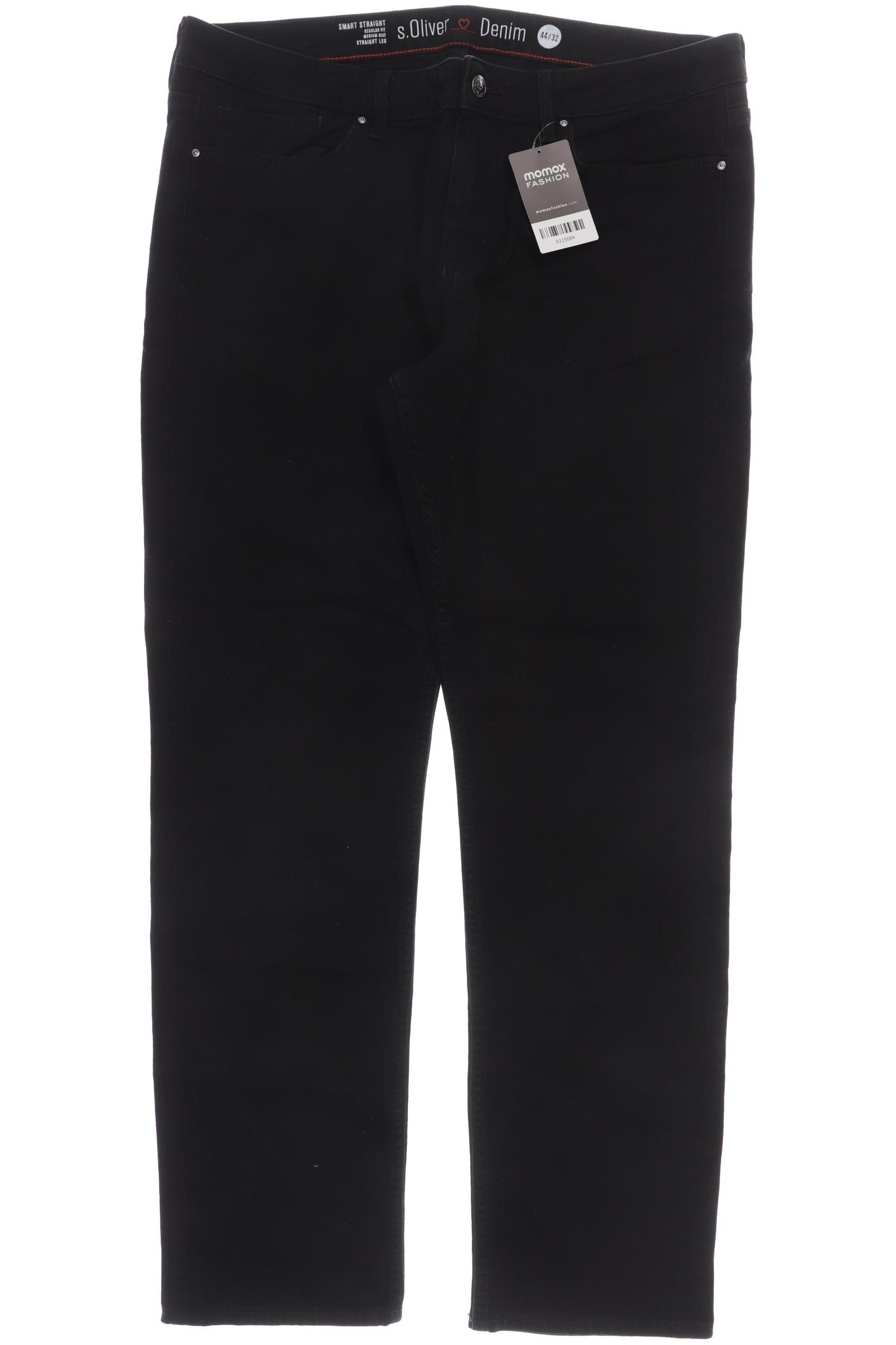 

s.Oliver Herren Jeans, schwarz, Gr. 44