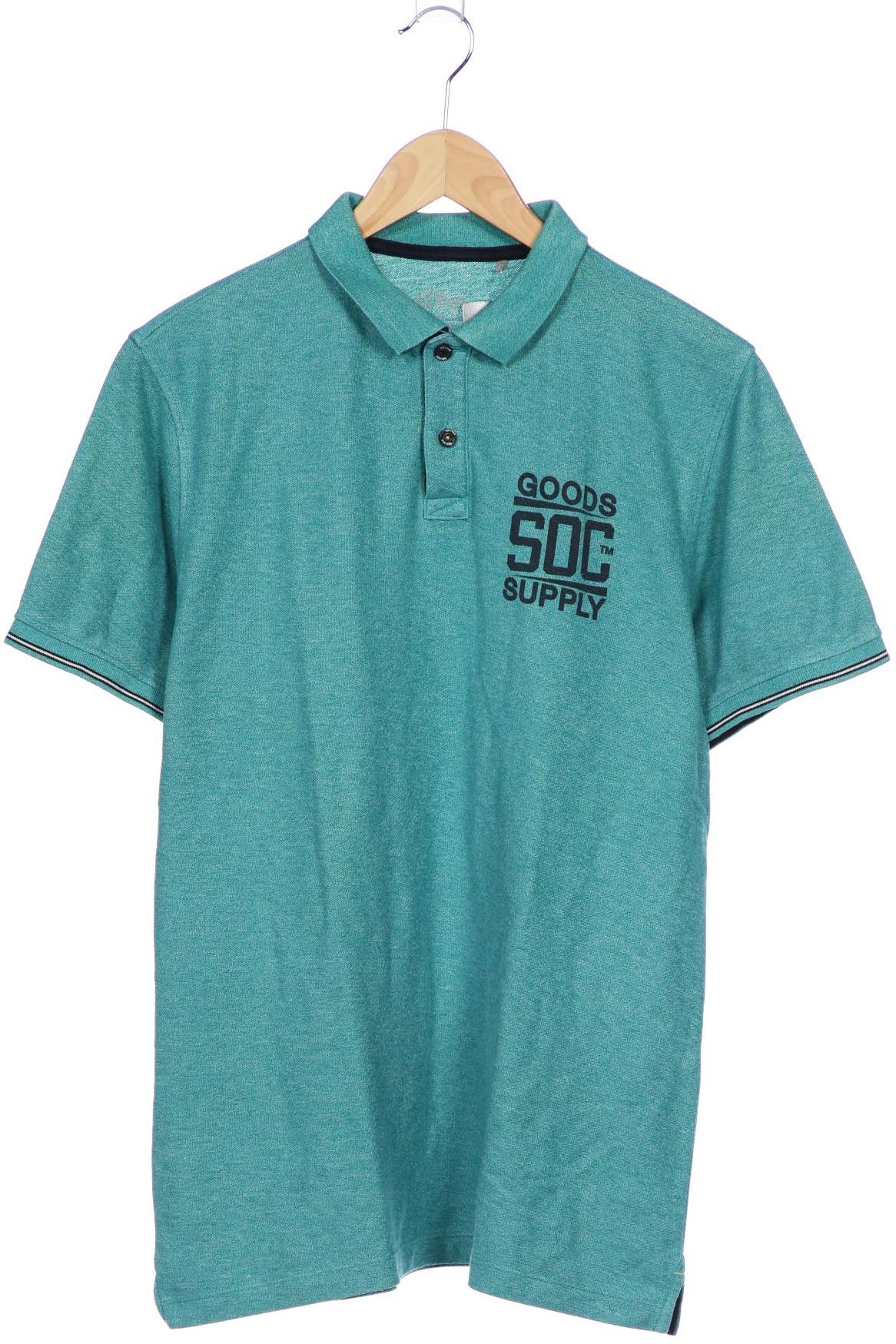 

s.Oliver Herren Poloshirt, türkis, Gr. 52