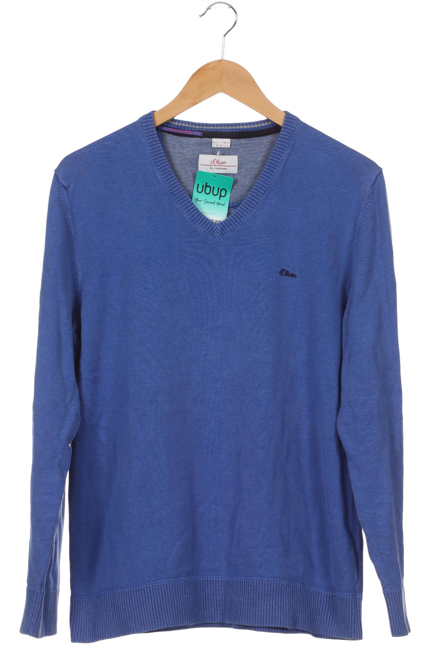 

s.Oliver Herren Pullover, blau, Gr.