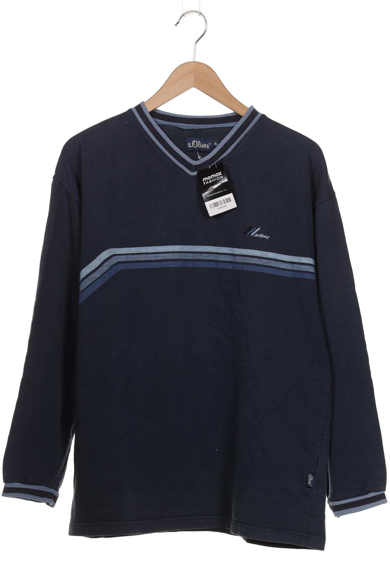

s.Oliver Herren Sweatshirt, marineblau, Gr. 54