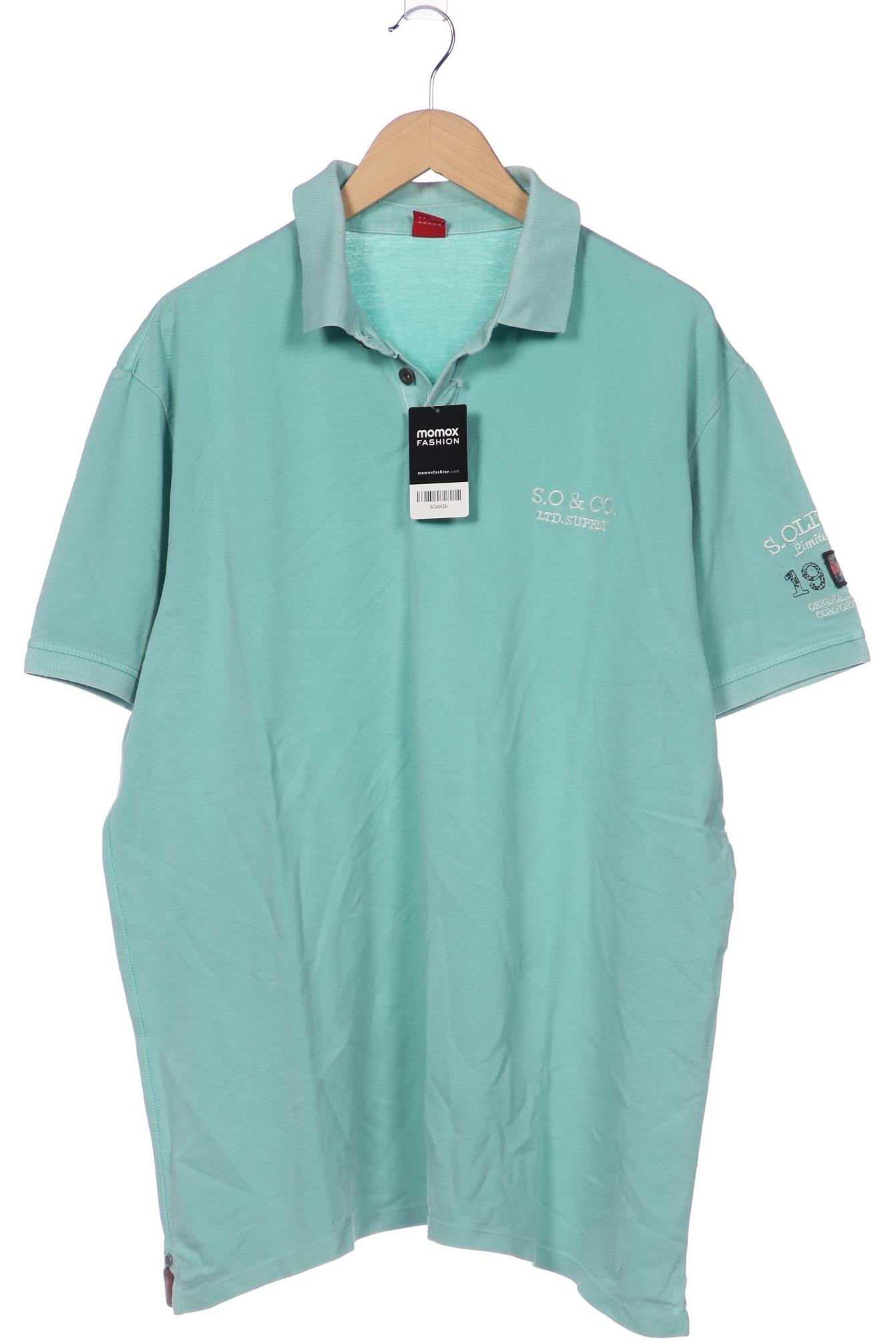 

s.Oliver Herren Poloshirt, türkis, Gr. 56