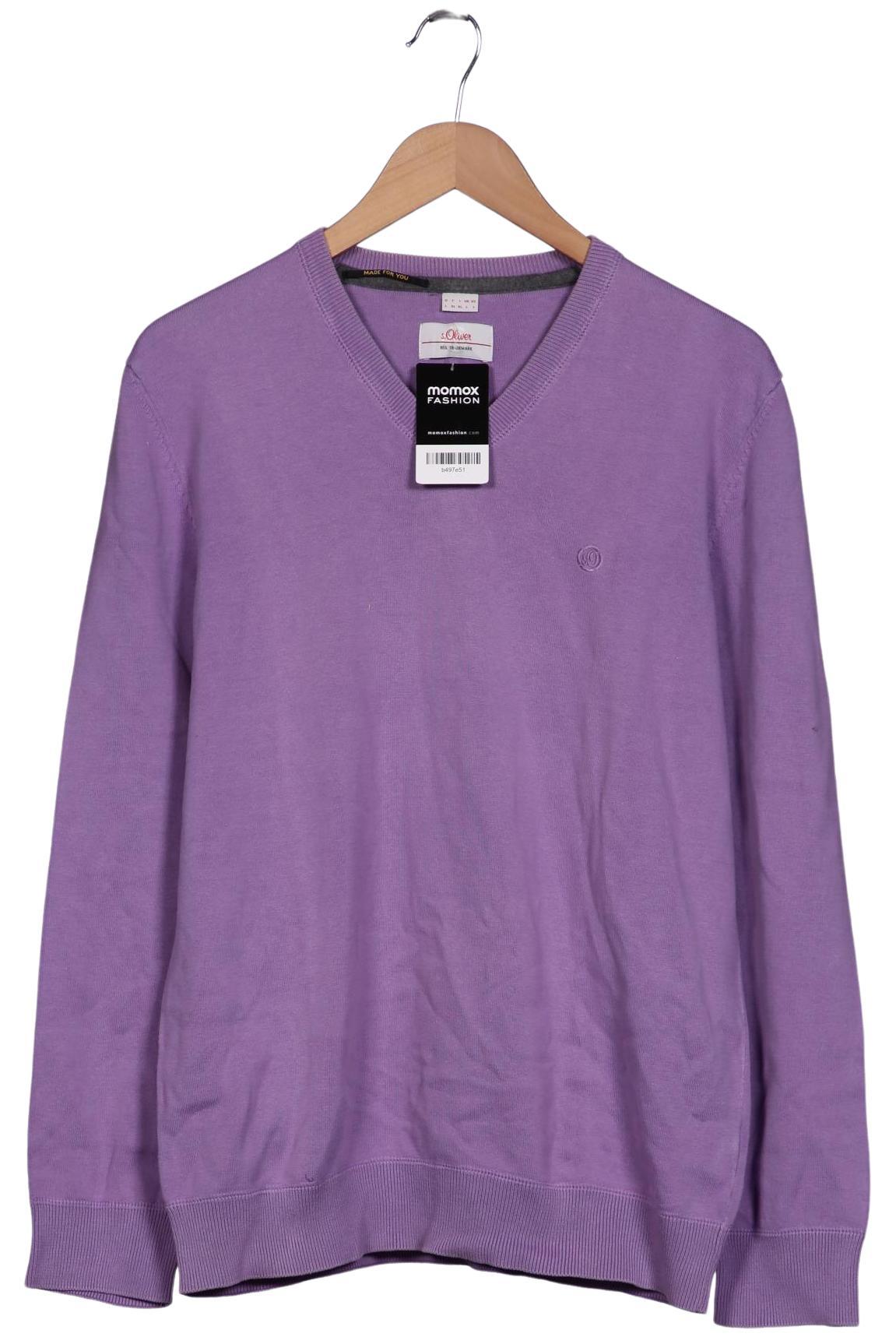 

s.Oliver Herren Pullover, flieder, Gr. 52
