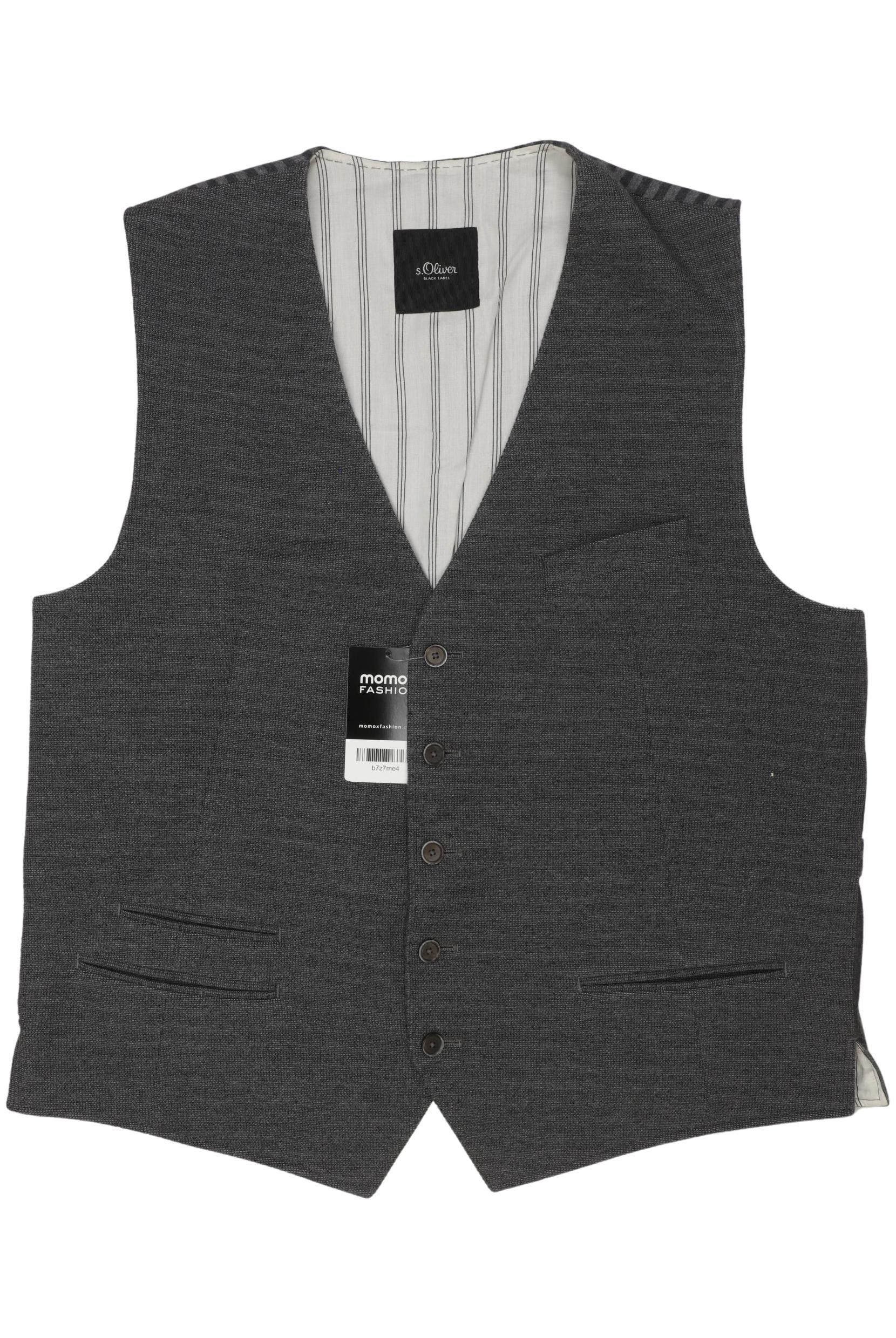 

s.Oliver Herren Weste, grau, Gr. 54