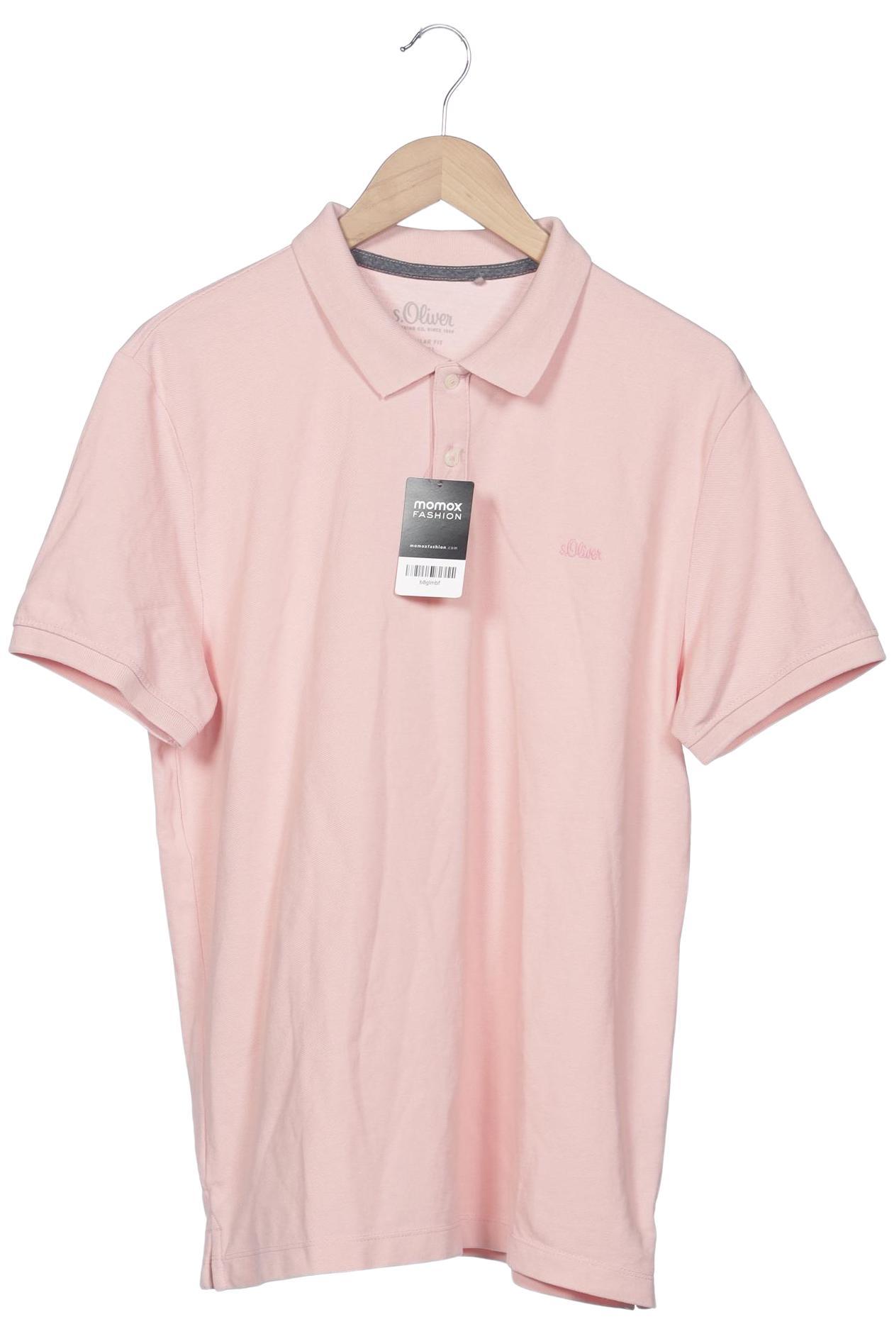 

s.Oliver Herren Poloshirt, pink, Gr. 54