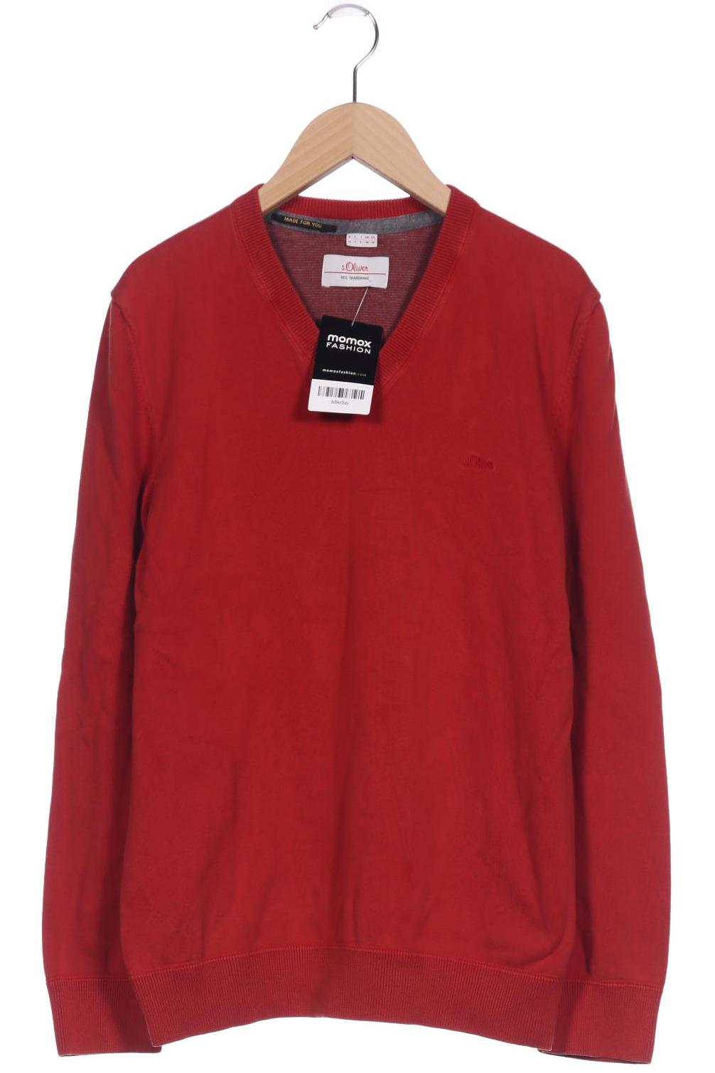 

s.Oliver Herren Pullover, rot, Gr. 48