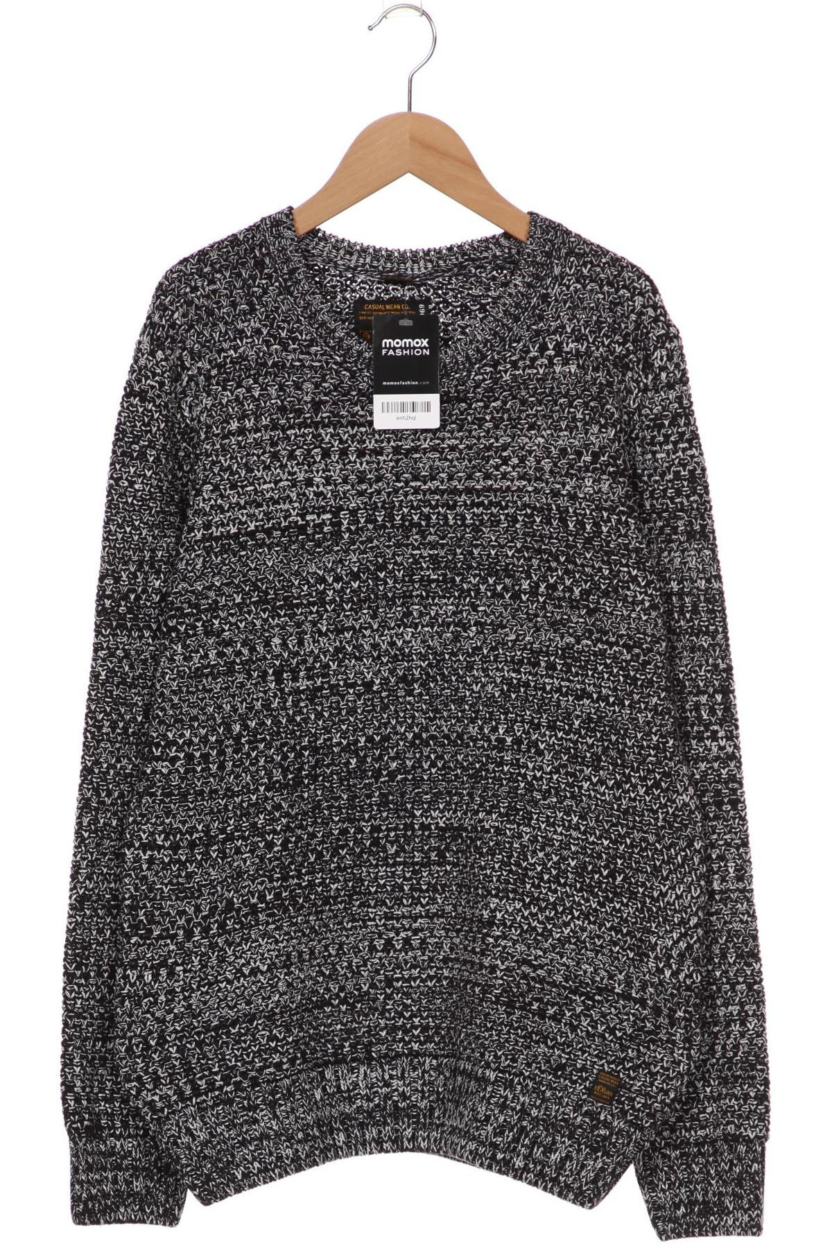 

s.Oliver Herren Pullover, schwarz, Gr. 48