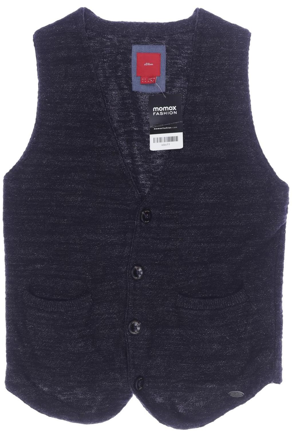 

s.Oliver Herren Weste, schwarz, Gr. 46